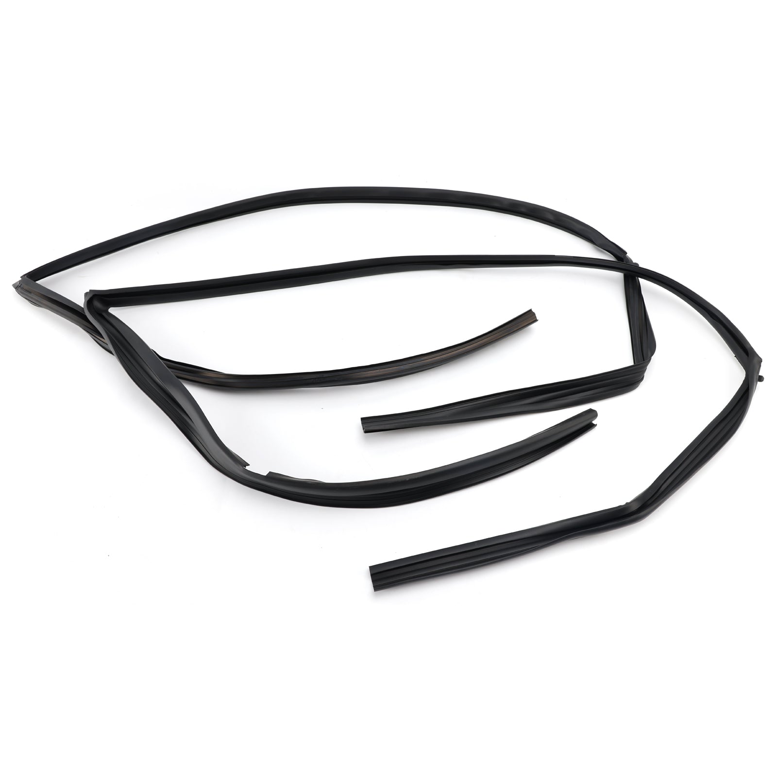 1996-2000 HONDA CIVIC EK4 EK9 2D 3D 2PCS Front Door Glass Run Channel