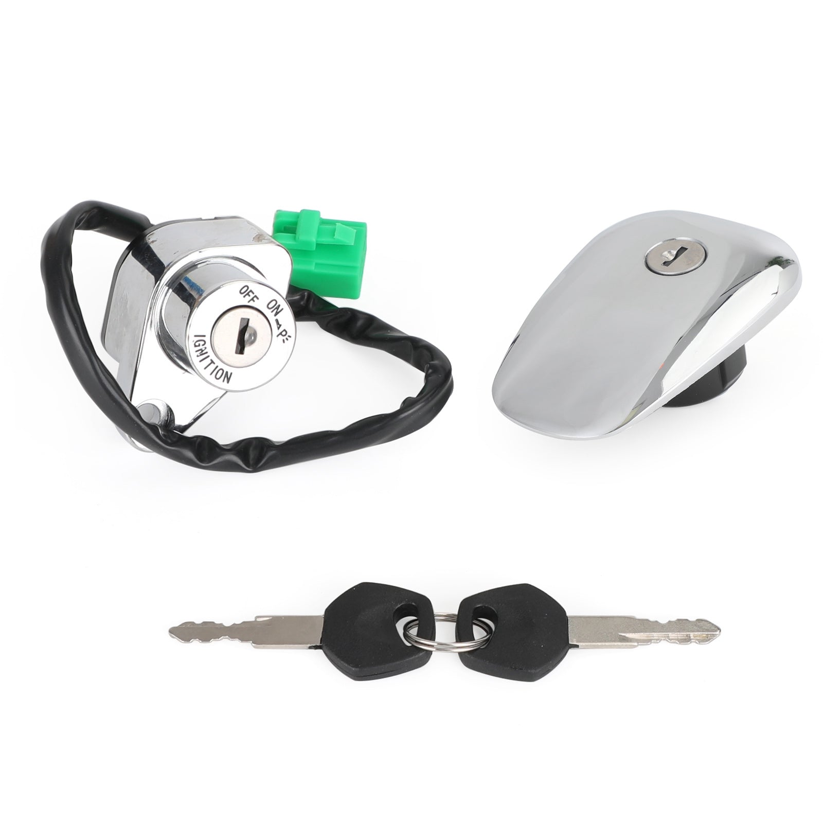 2005-2009 Suzuki VS1400 Boulevard S83 Ignition Switch Fuel Gas Cap 37110-38A04 44200-38820 37110-38B03 Generic