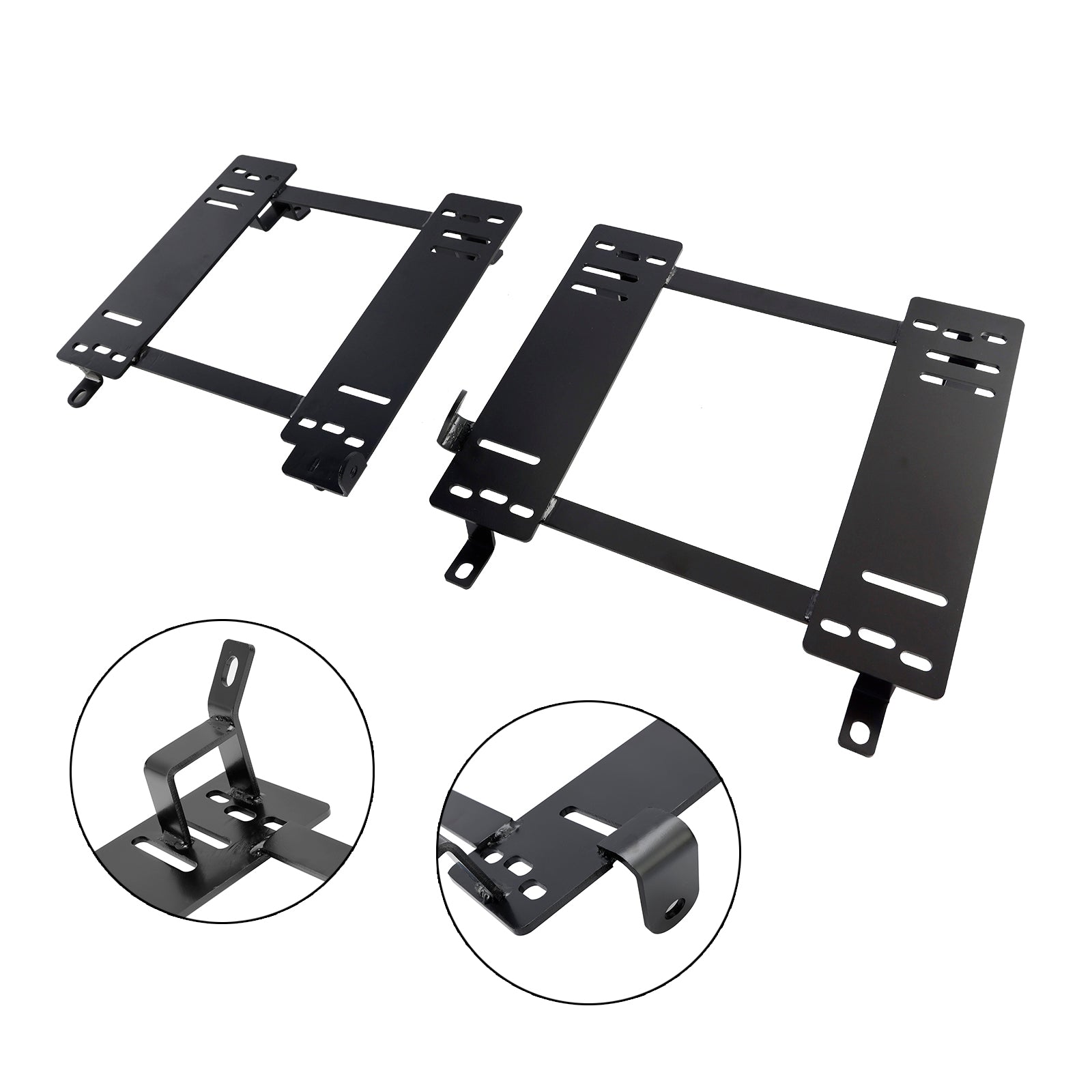 2015-2021 Polaris Slingshot Driver Passenger Seat Brackets Steel Mount Set