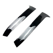 2013-2017 VW Golf 7 Variant Wagon Gloss Black Pair Rear Window Side Wing Spoiler