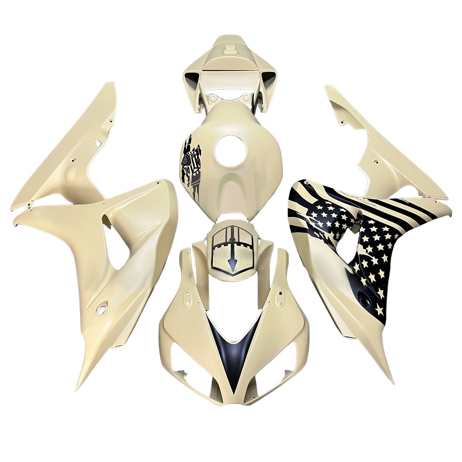 Injection Fairing Kit Bodywork Plastic ABS For Honda CBR1000RR 2006-2007