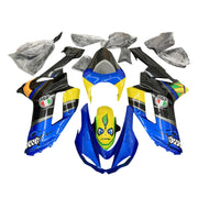 2007-2008 Kawasaki ZX6R 636 Fairing Kit Bodywork Plastic ABS