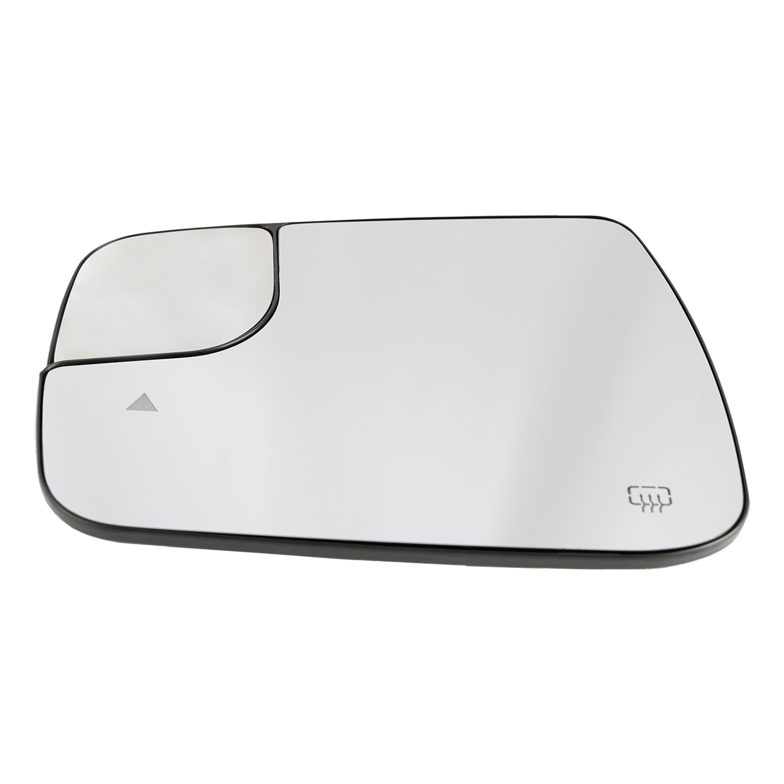 Blind Spot + Heat Exterior Mirror Glass Left For Dodge Ram 1500 2500 2019-2021