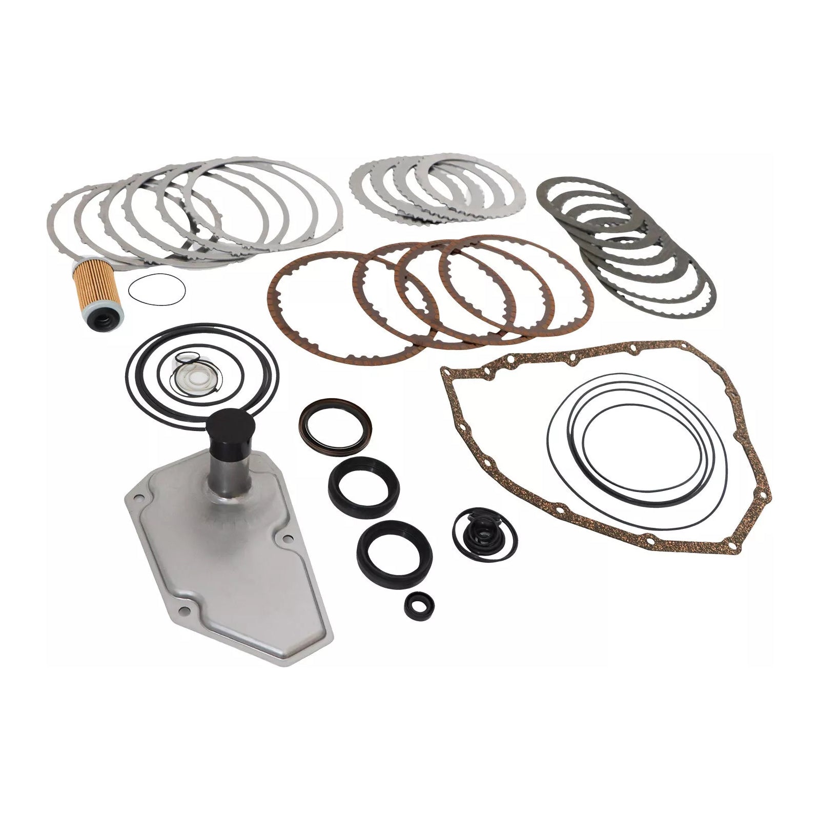 Transmission Master Rebuild Kit Filter Clutch Disc For NISSAN JF015E RE0F11A 2.0