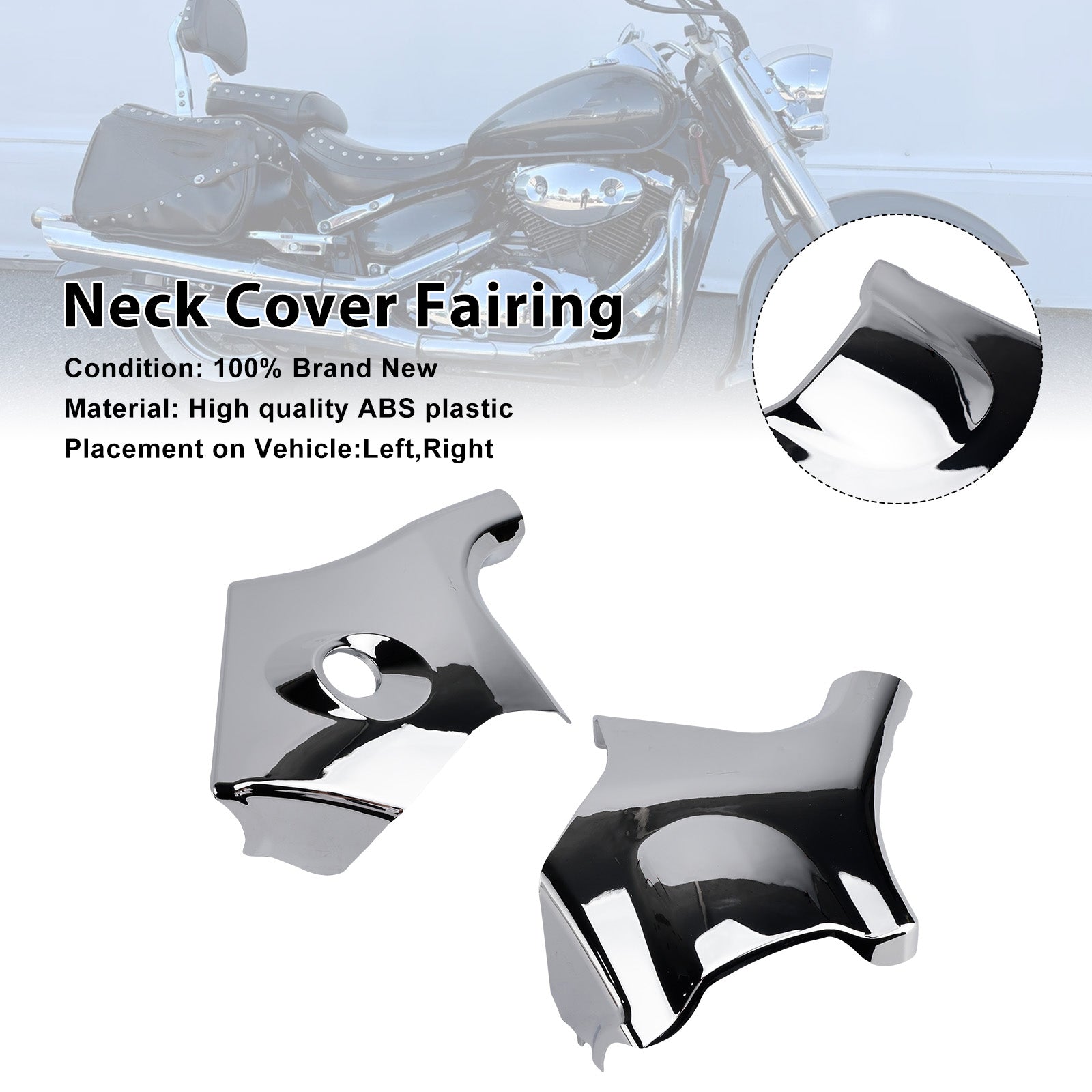 Neck Cover Fairing For Suzuki Boulevard C50 C50T Volusia VL800 VL400