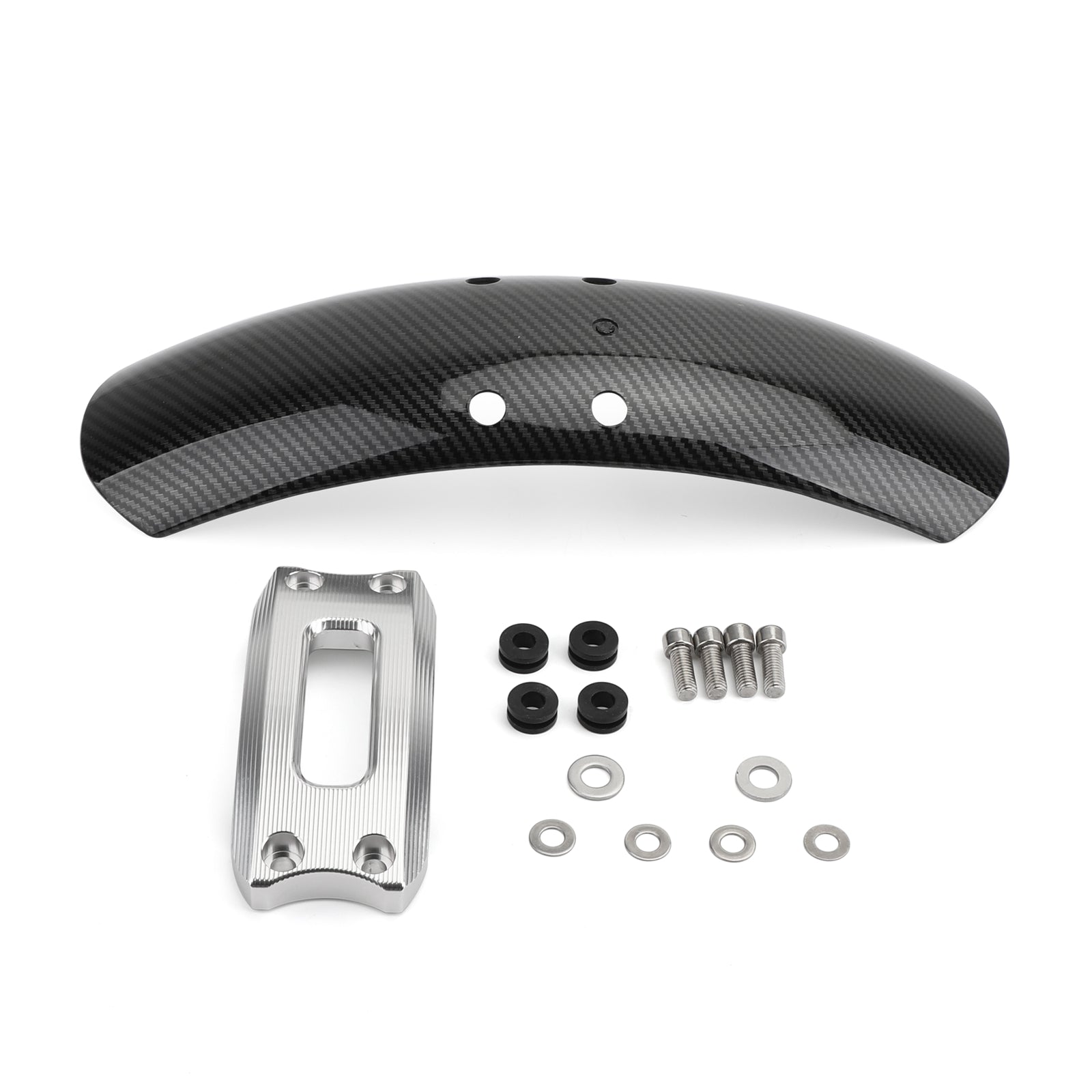 2016-2019 BMW R NINE T Scrambler Front Fender Mudguard Silver