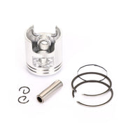 Piston Ring Pin Clip Kit 42Mm +1.00 For Suzuki Address Hi-Up Katana Sepia 50Cc