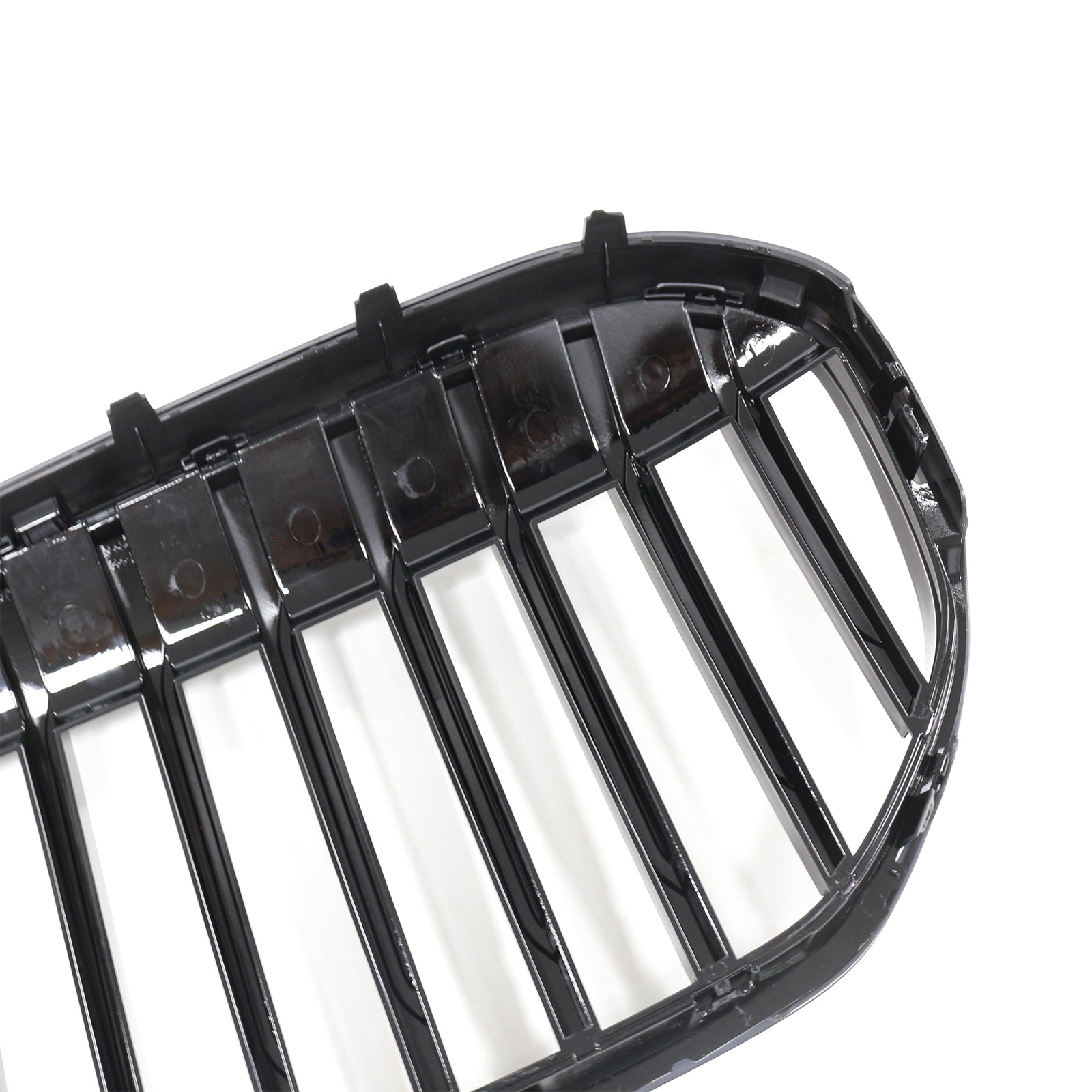 2019-2022 BMW 7 Series G12 Long-Wheelbase Version Facelift Single Slat Gloss Black Front Grill Grille
