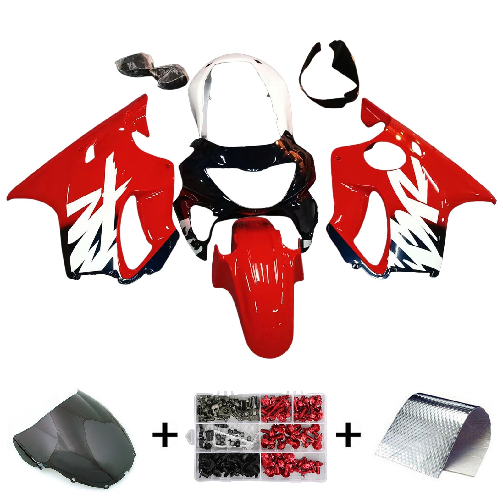 Injection Fairing Kit Bodywork Plastic ABS For Honda CBR600 F4 1999-2000