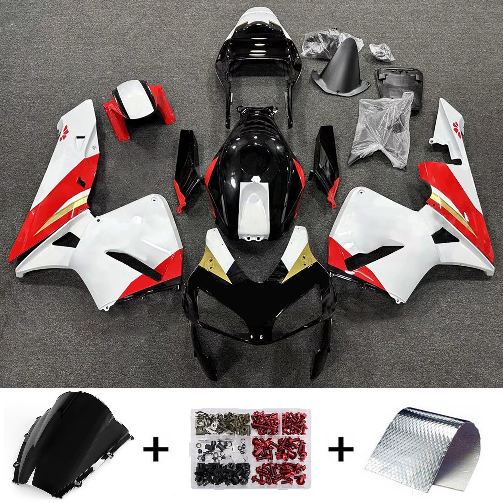 Injection Fairing Kit Bodywork Plastic ABS For Honda CBR600RR 2003-2004 F5