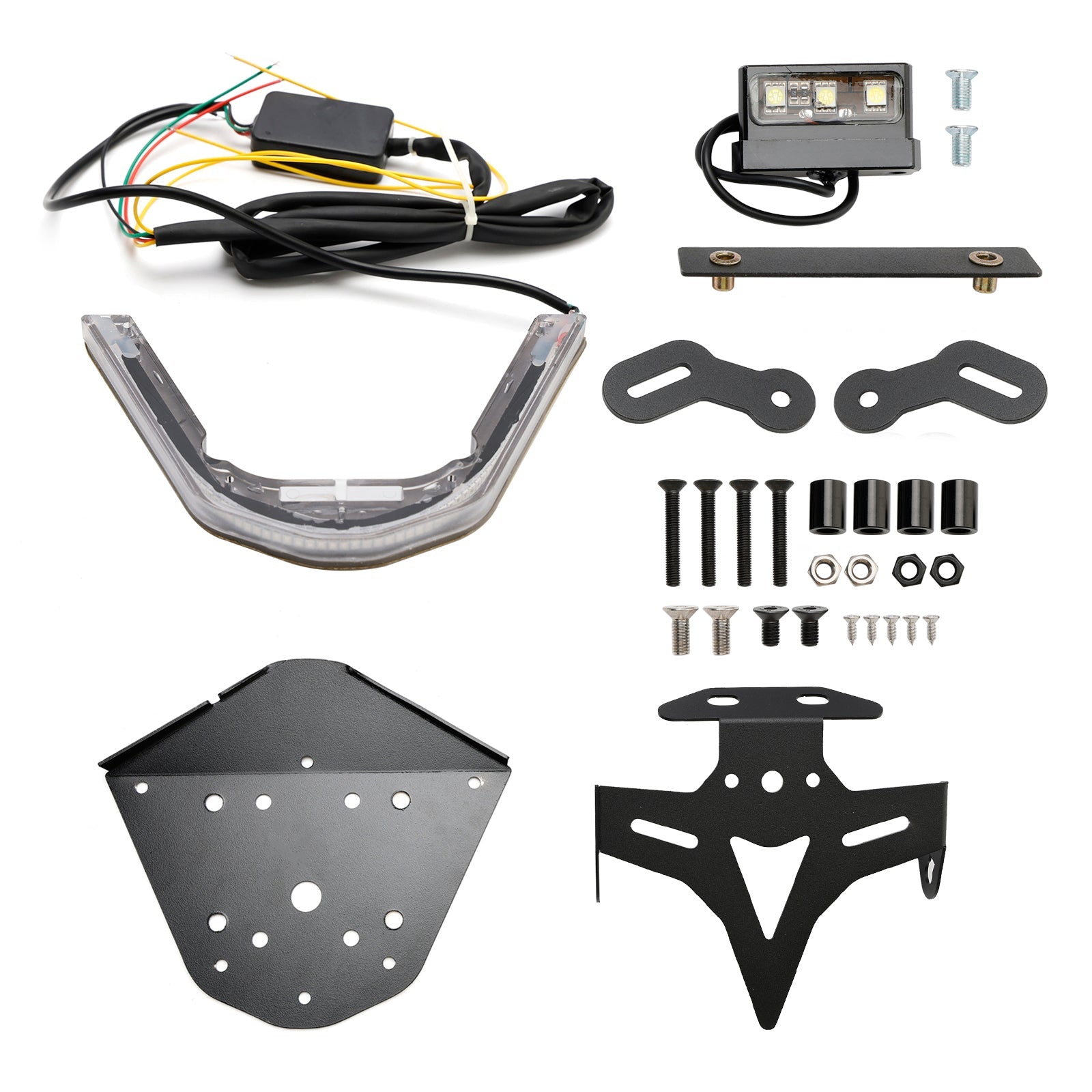 2021-2024 BMW S1000RR Aluminum Alloy License Plate Holder Frame Bracket