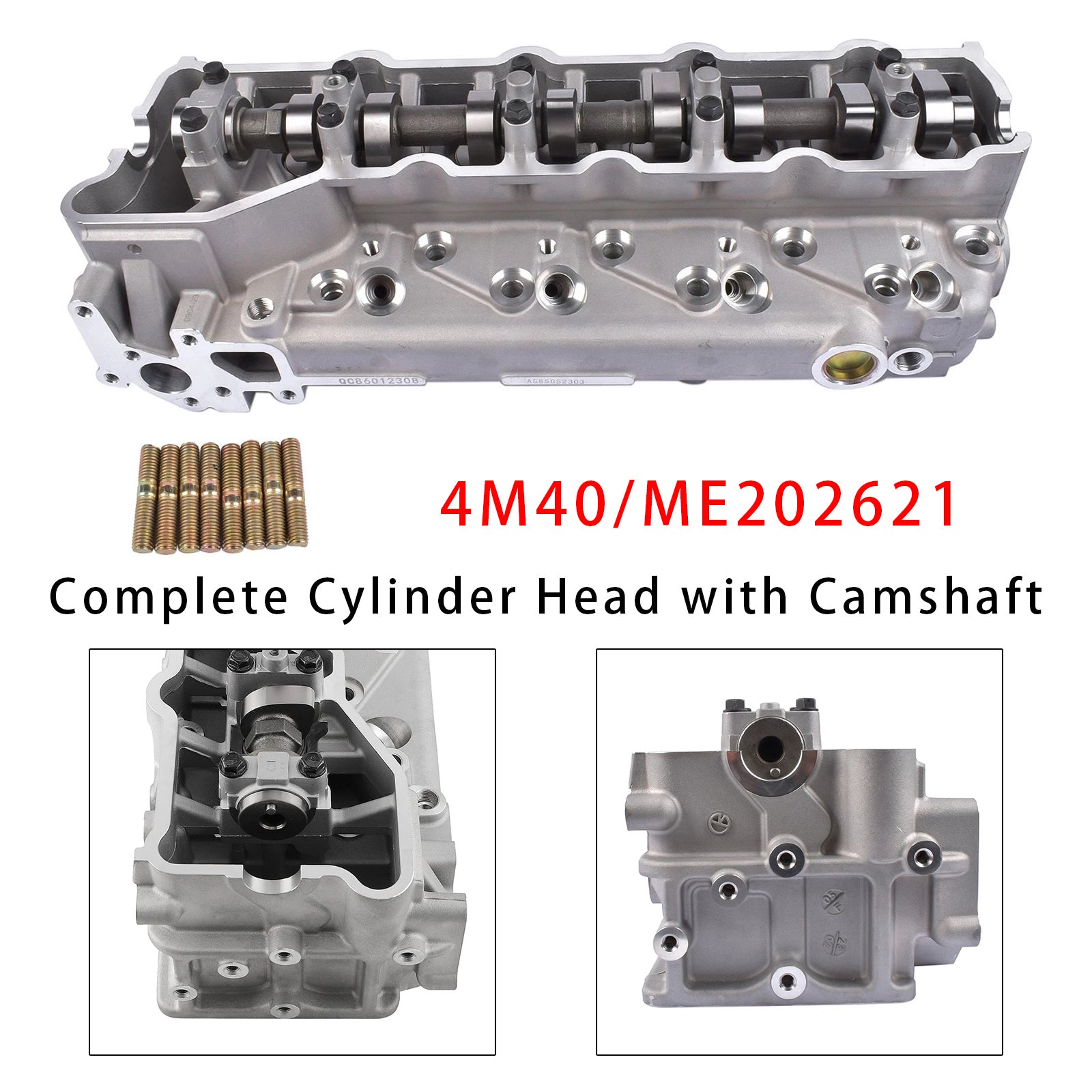 1996-1999 Mitsubishi Canter (FE5, FE6) VI Canter 35 4M40-A 2835 69 Complete Cylinder Head 4M40 ME202621