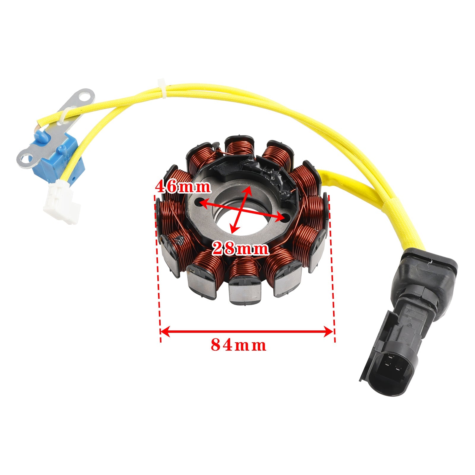 Stator Generator For Piaggio X7 X8 X9 Zip 125 Liberty Beverly Gielera Runner 125