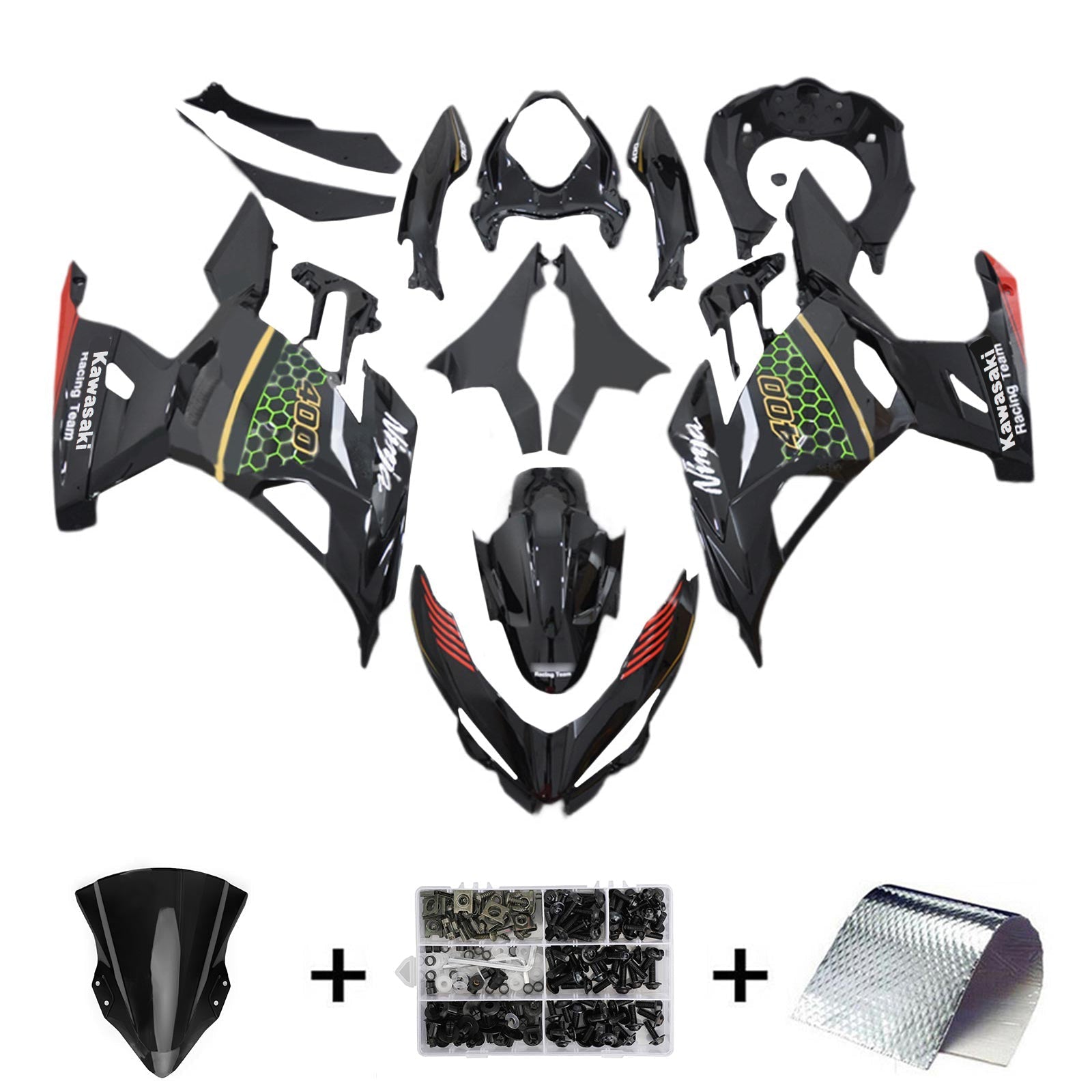 2018-2024 Kawasaki EX400/Ninja400 Fairing Kit