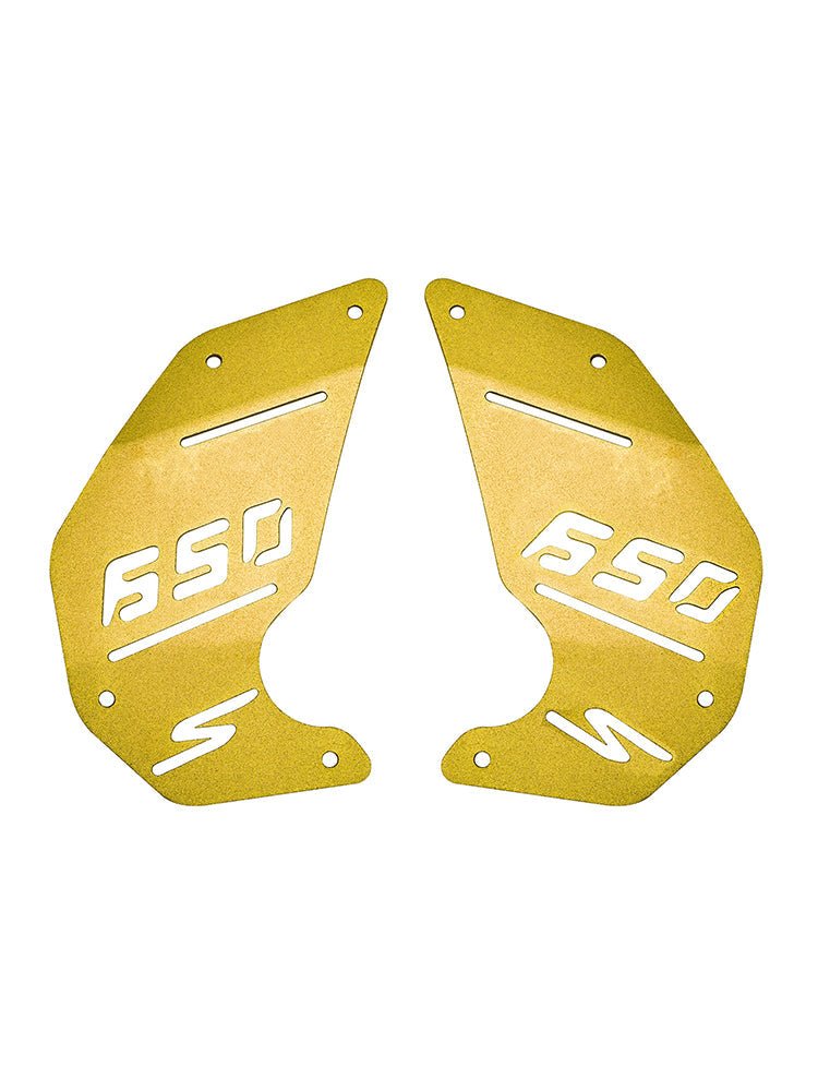 Engine Cover Plate Side Panel Gold For Kawasaki Vulcan S En650 Vn650 15-22 Cafe