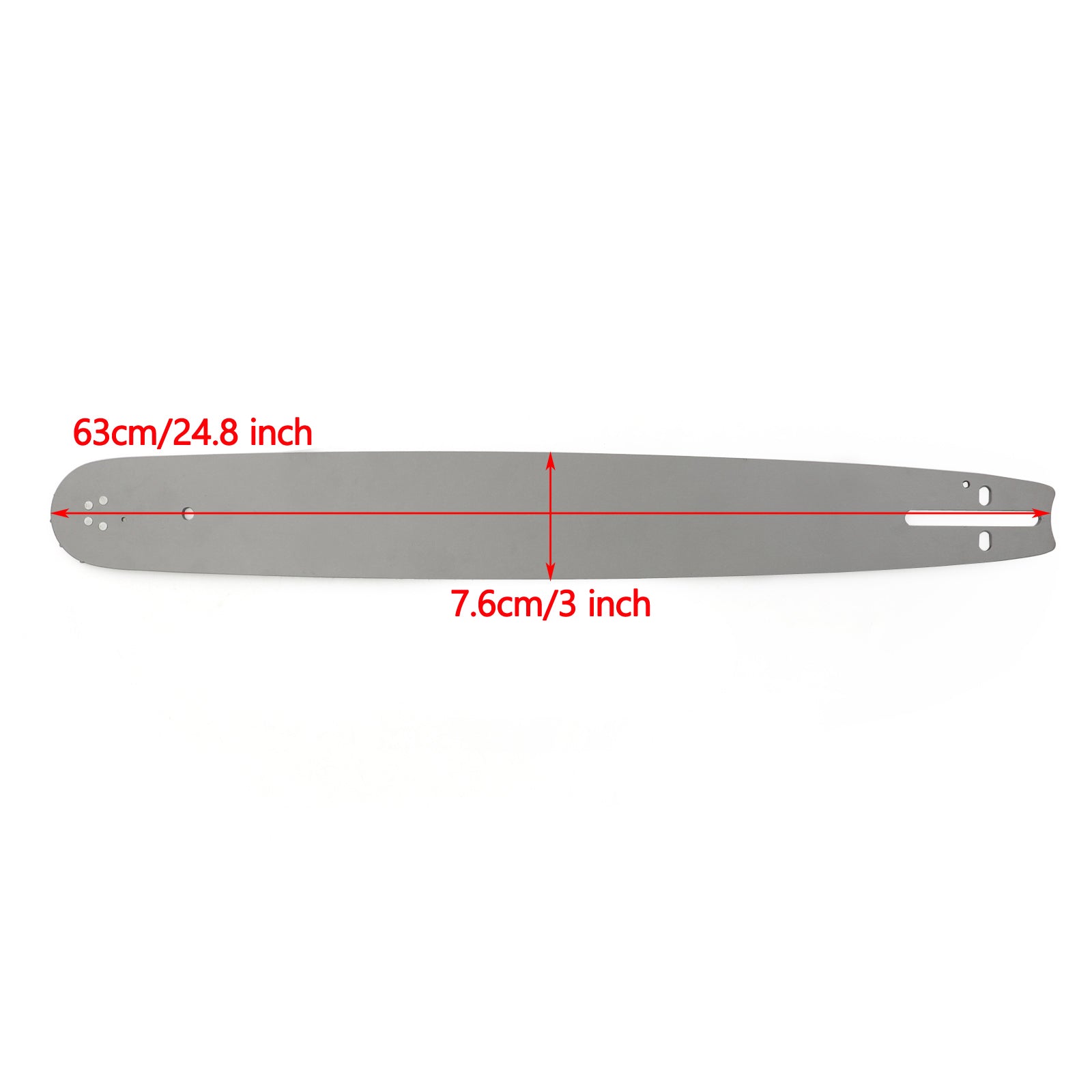 22'' CHAINSAW GUIDE BAR 0.325'' 0.778 Guage For 52CC 58CC CHAINSAW 5200 5800 Generic