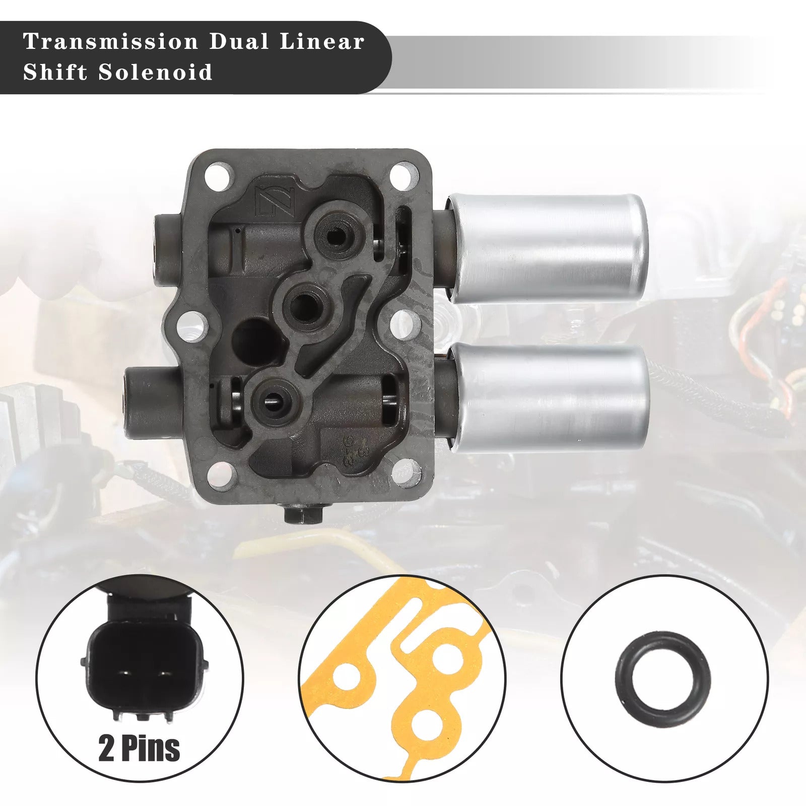 2001-2003 Acura CL Base Type-S 3.2L V6 - Gas 3.0L V6 - Gas Transmission Dual Linear Shift Solenoid 28250-P6H-024