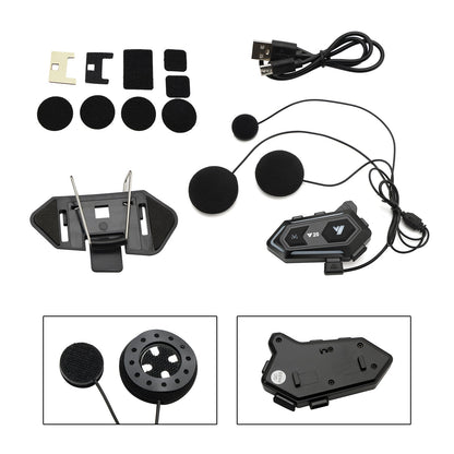 Universal Wireless Player Helmet Bluetooth Earphone Headset Y20 For Motorcycle