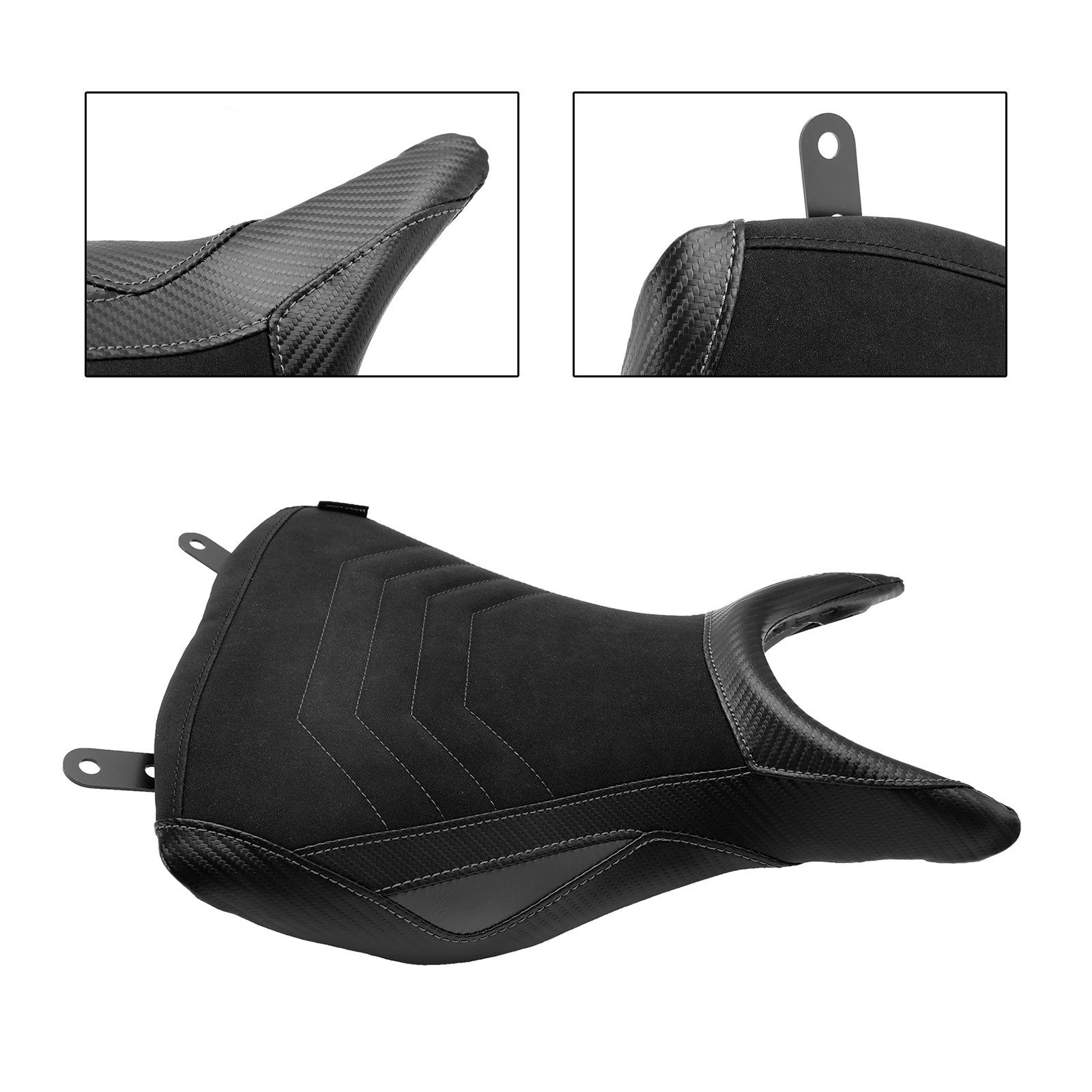 2015-2023 Yamaha Mt-03 Yzf-R3 Front Driver Raider Seat Pillion Saddle Gray
