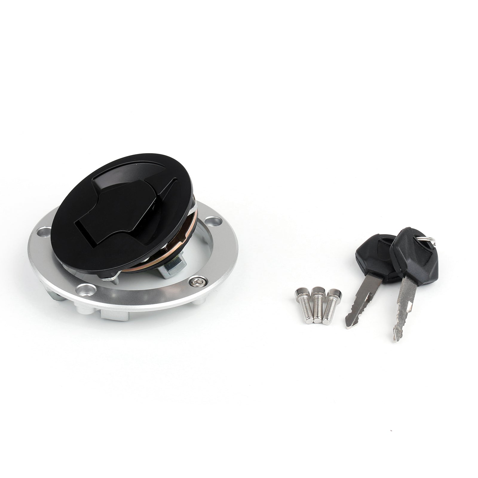 Plastic Fuel Gas Tank Cap Keys Kawasaki VERSYS KLE650 2007-2015