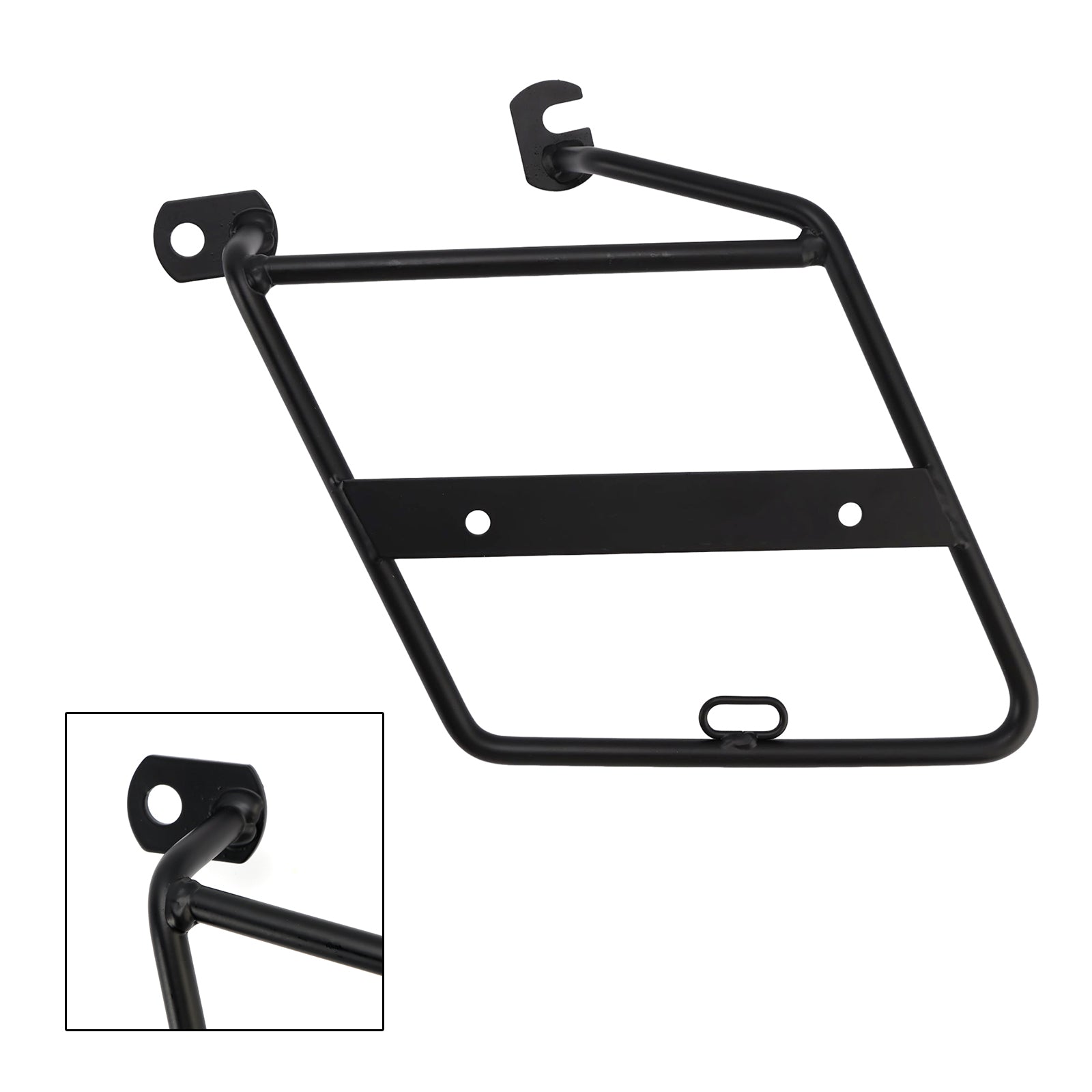 Luggage Rack Side Saddle Bag Mount Bracket For Kawasaki W800 2011-2025 24 Right