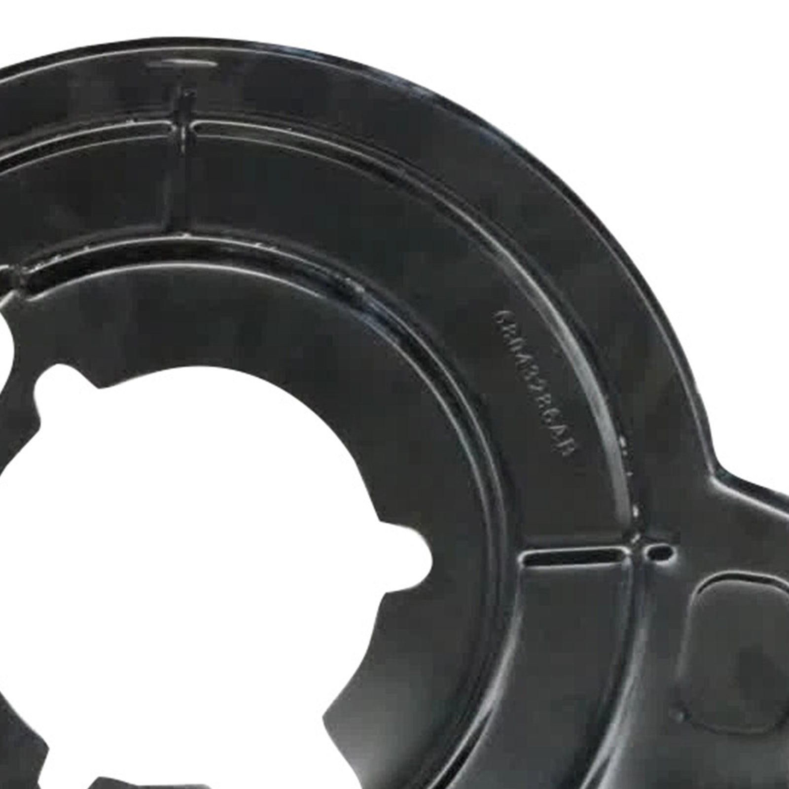 Left & Right Brake Dust Shield 68043286AB Fit Jeep Wrangler JK 2007-2018 Black