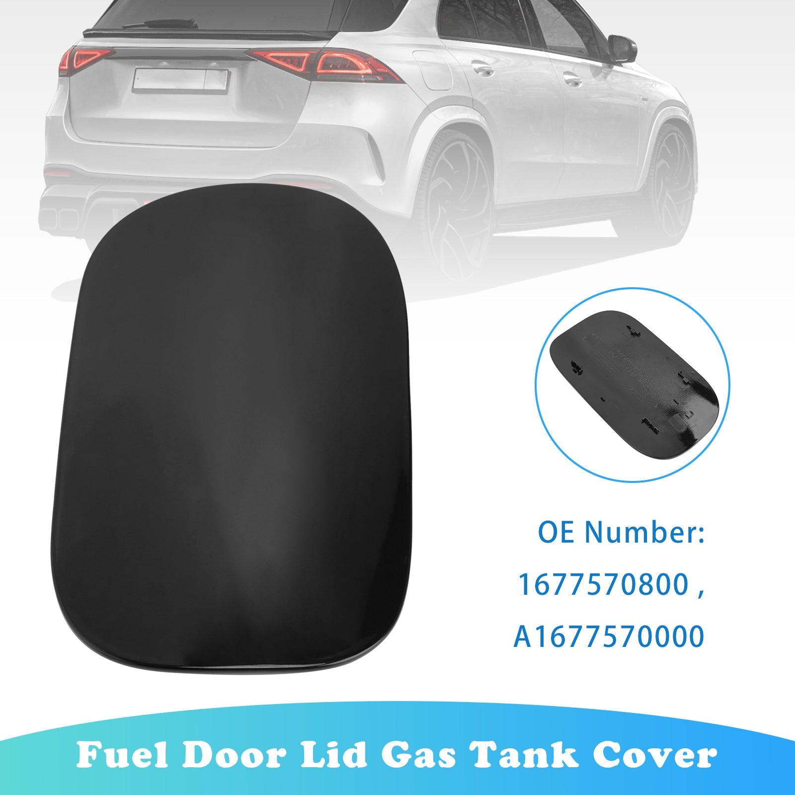 2019-2025 For Mercedes GLE W167 Fuel Door Lid Gas Tank Cover A1677570000
