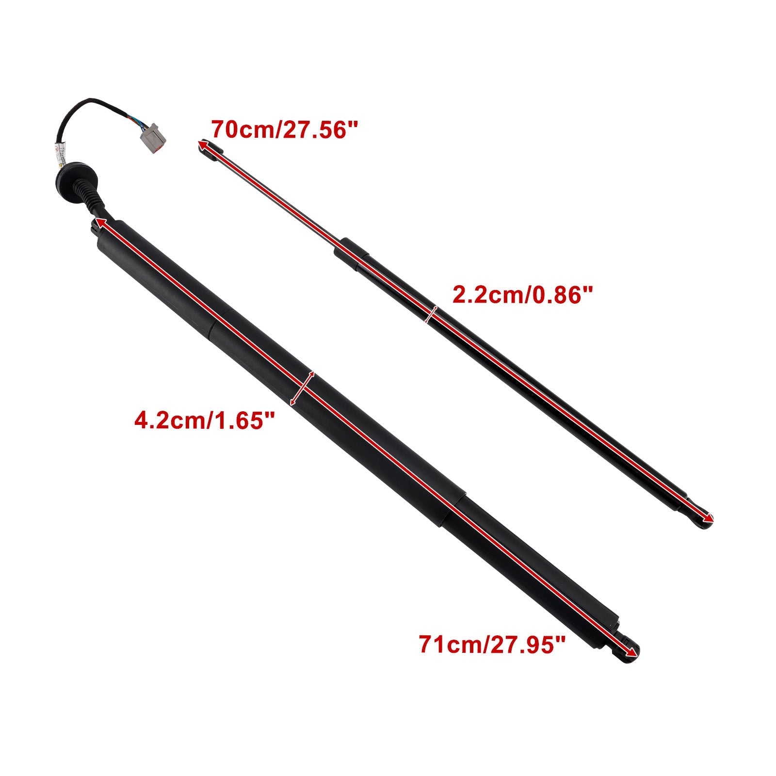 2011-2025 Fit Dodge Durango Left Power Liftgate Lift + Right Support 2A-711557 68158562AA