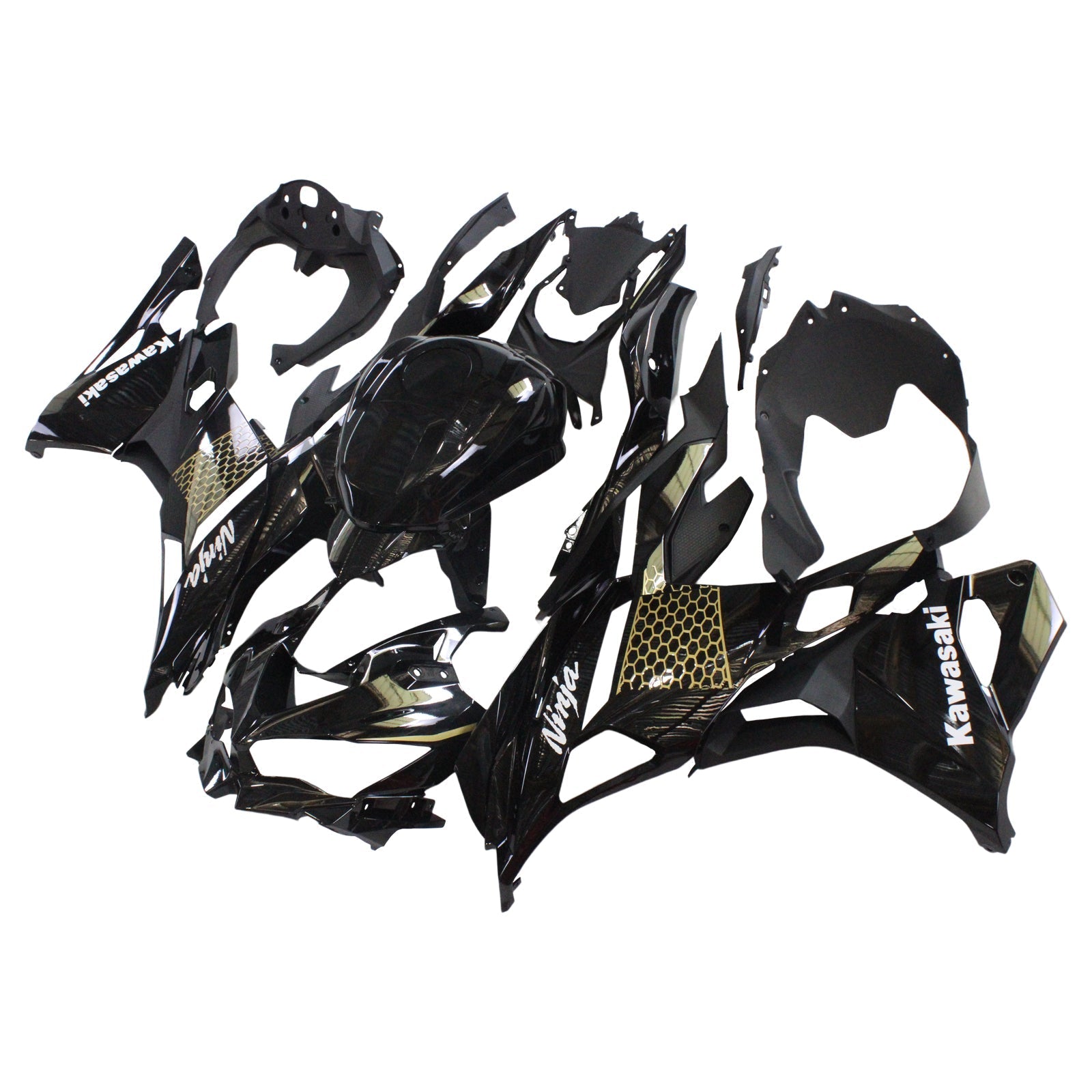 2019-2025 Kawasaki Ninja ZX-25R Amotopart Injection Fairing Kit Bodywork ABS #104