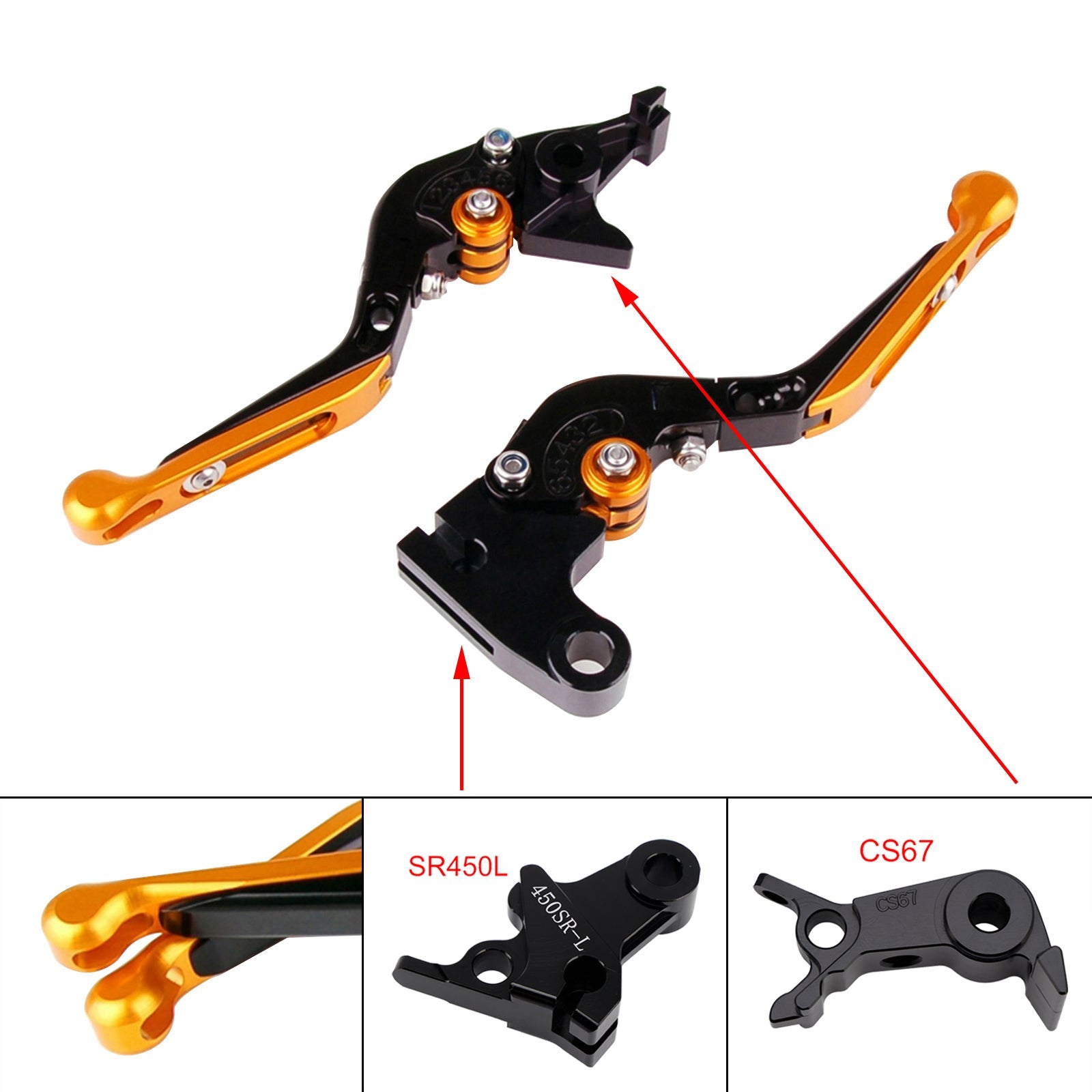 Adjustable Clutch Brake Lever fit for VOGE DS900X 900DSX 2024-2026