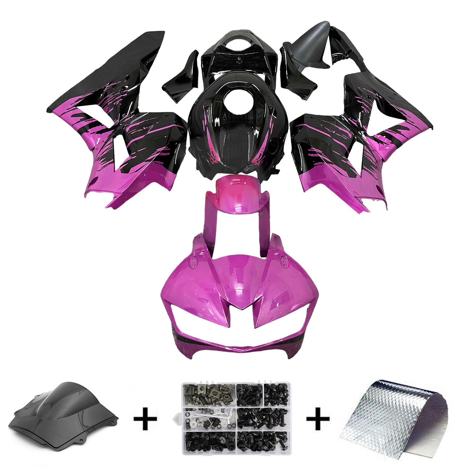 Injection Fairing Kit Bodywork Plastic ABS For Honda CBR600RR 2013-2023 F5