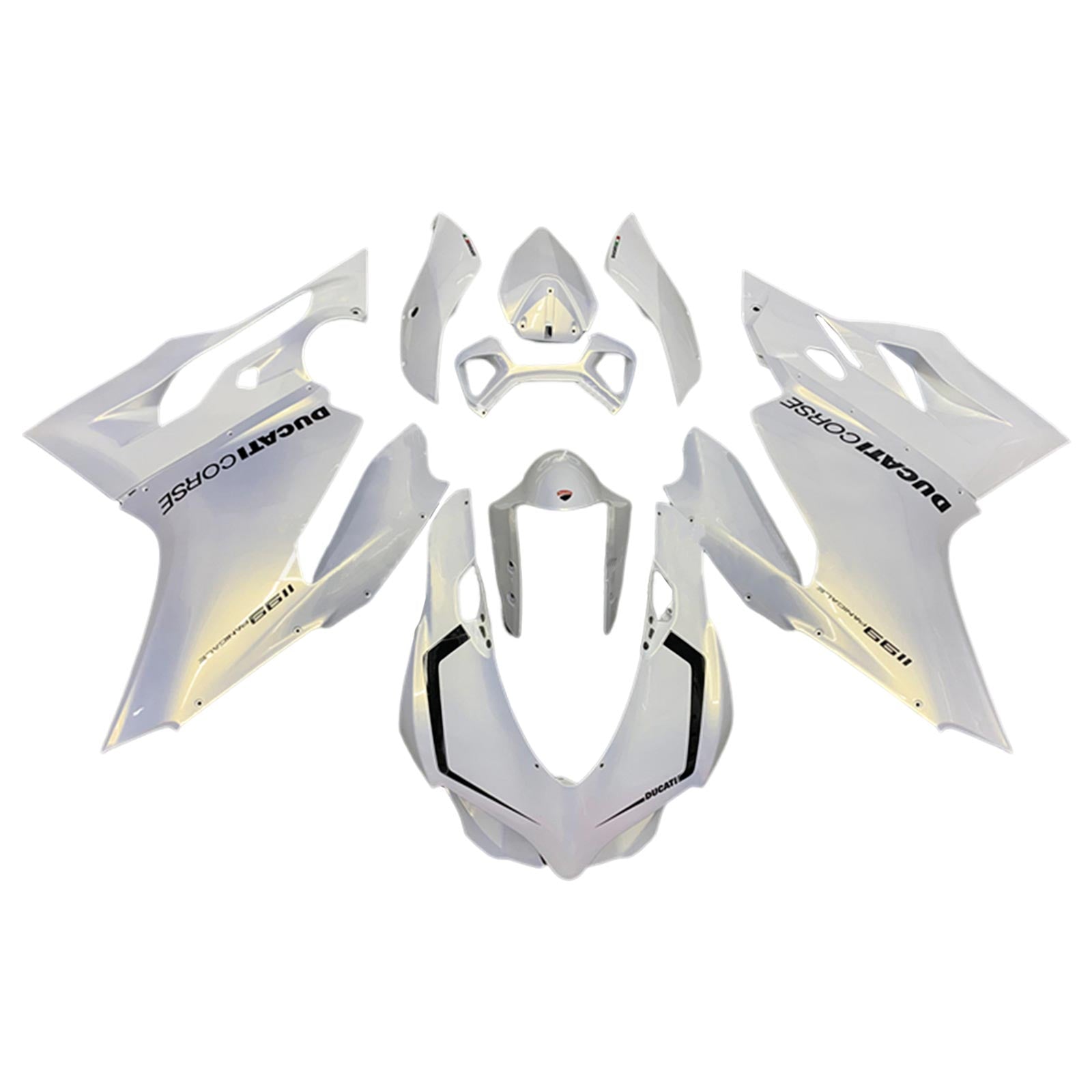 2012-2015 Ducati 1199 899 Injection Fairing Kit Bodywork Plastic ABS#115
