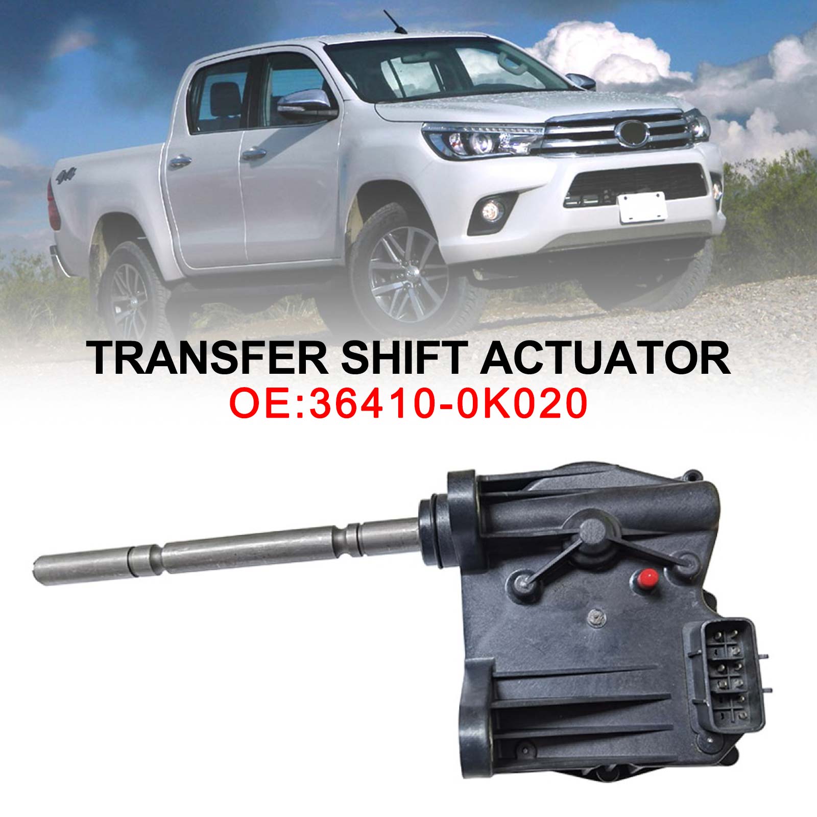 Toyota Tacoma 2016-2020 4Runner 4WD Transfer Shift Actuator 36410-0K020 Generic