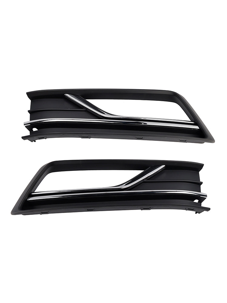 2PCS Fog Light Lamp Grille Cover Fit VW Passat B8 NMS (USA Car) 2016-2018
