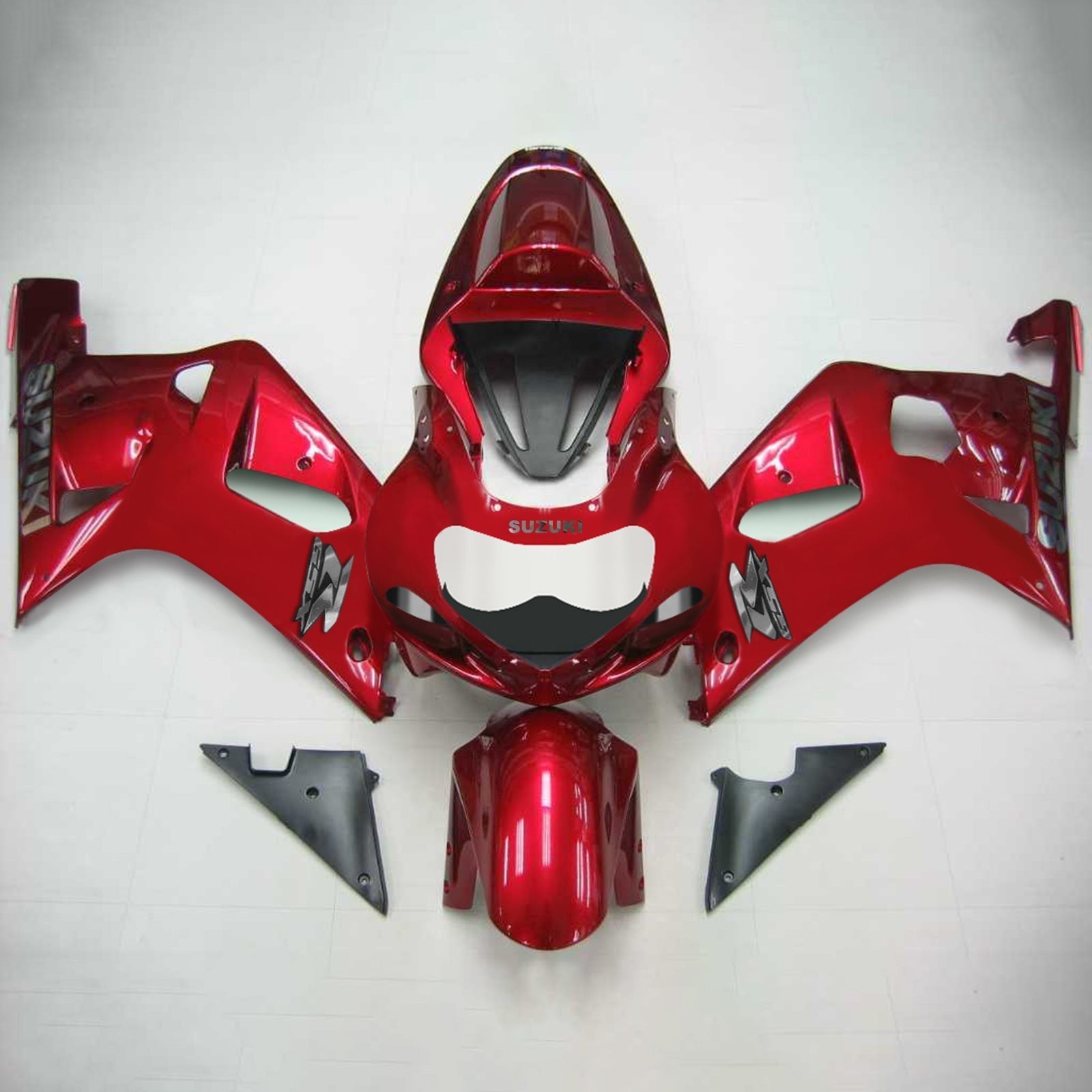 2001-2003 Suzuki GSXR750 K1 Amotopart Injection Fairing Kit Bodywork Plastic ABS #124