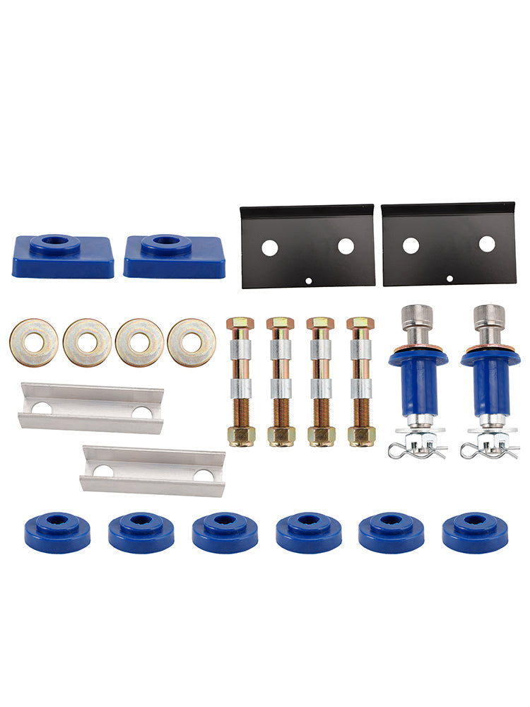 Hood Hinge Pivot Bushing Kit Mounting Bolt 13-04154 Fit Peterbilt 357 378 379