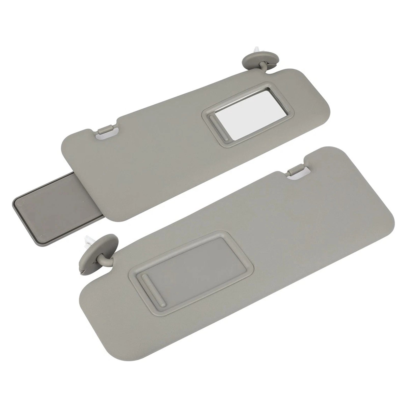 2008-2013 For Toyota Highlander Pair Gray Sun Visor 74321-48490-E0/74320-48500-E0