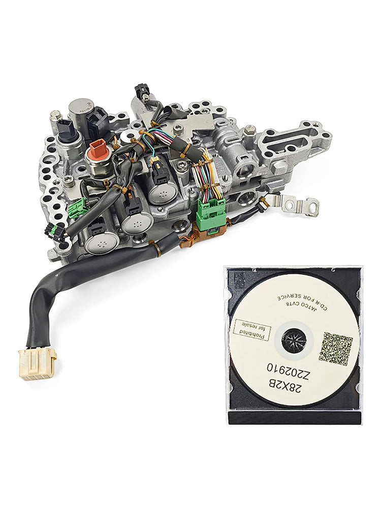 Chevy City Express Nissan Pathfinder JF016E CVT Transmission Valve Body with Solenoids
