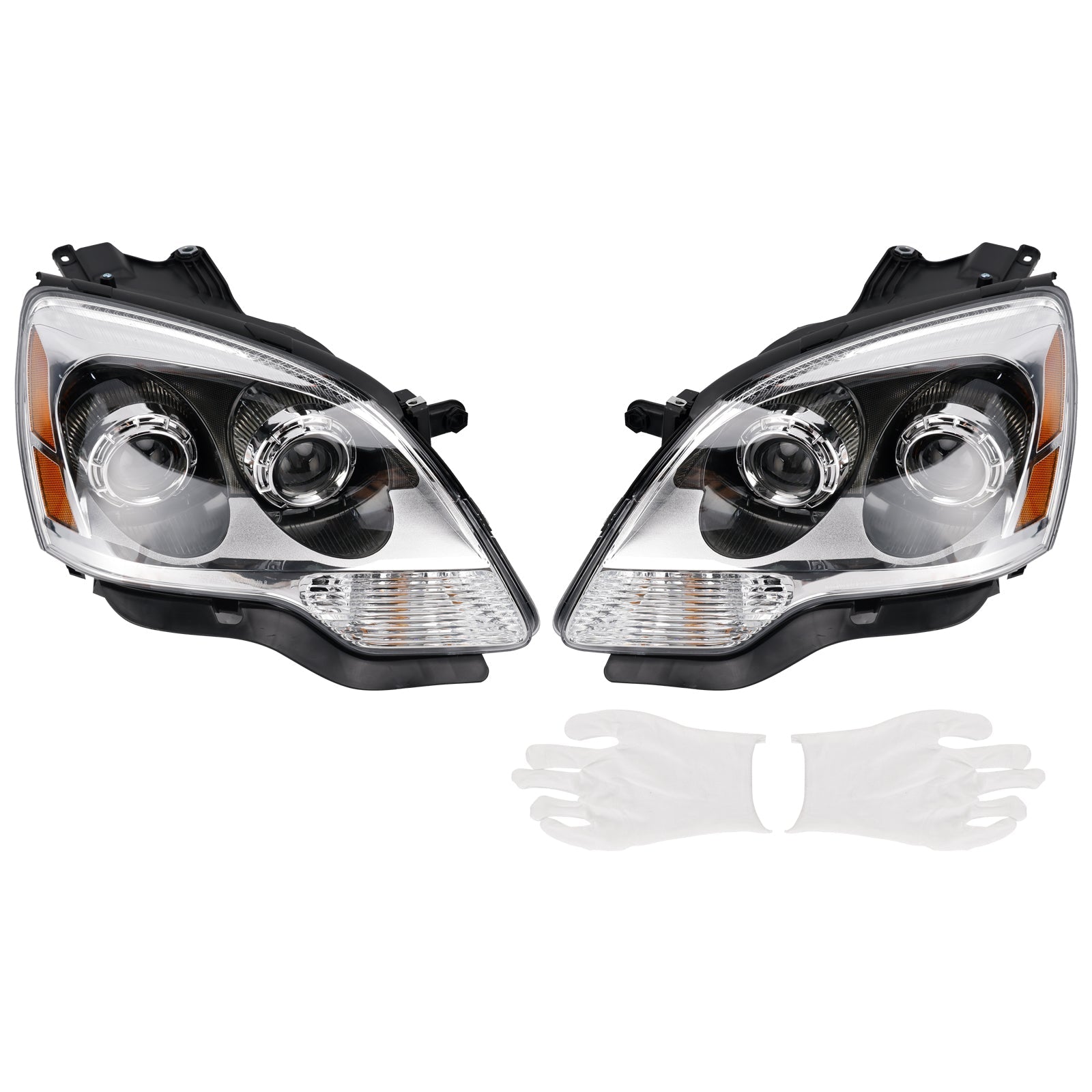 2007-2012 For GMC Acadia w/o Bulbs w/o Ballast Left+Right HID Headlight 22938888 GM2503323