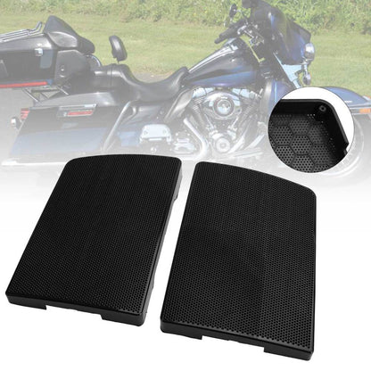 93-13 Touring Electra Glide Generic 6X9" Saddlebag Lid Perforated Speaker Grills