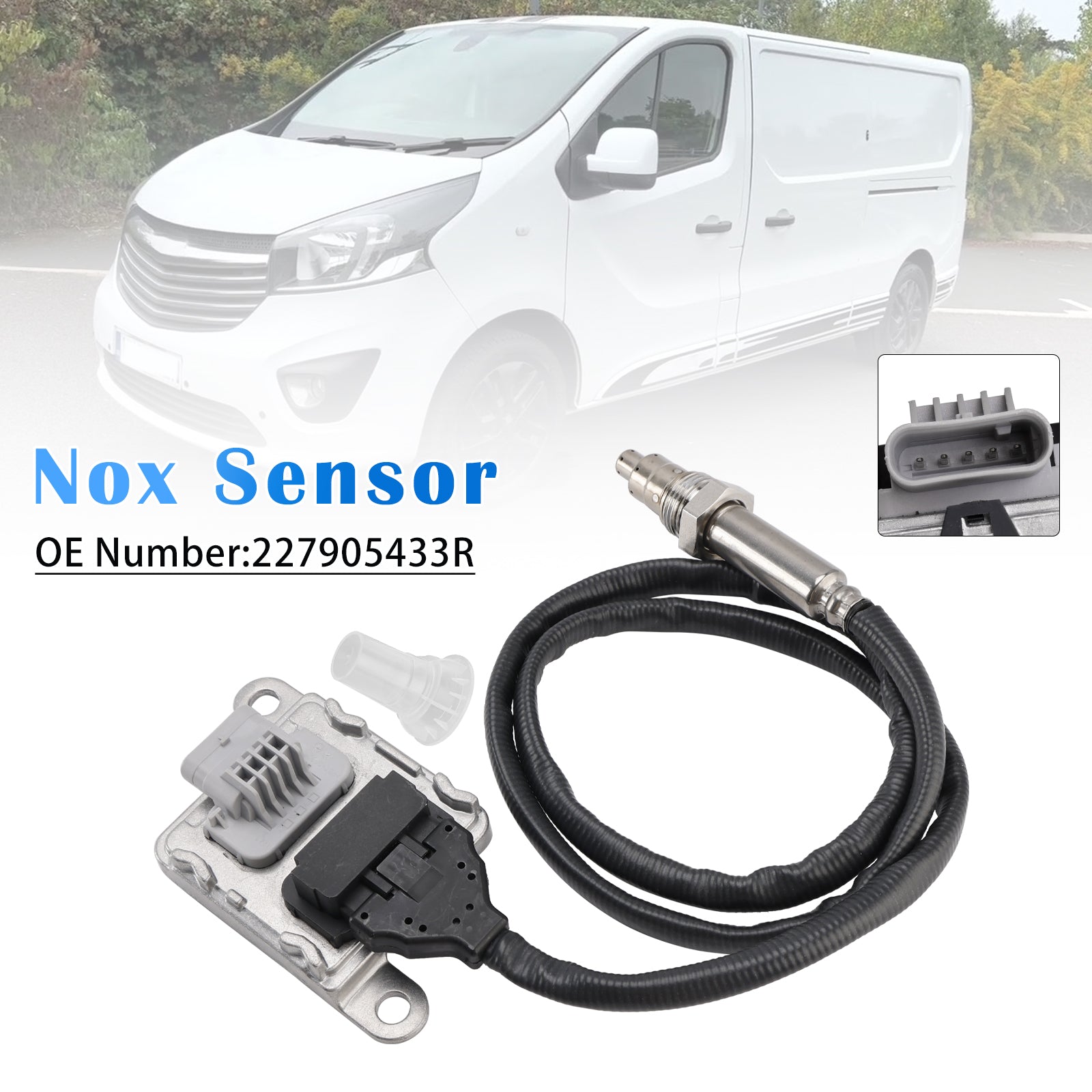 NOx Sensor 227905433R For VAUXHALL Movano Mk2 2.3 CDTI/Vivaro 1.6 CDTI 2016