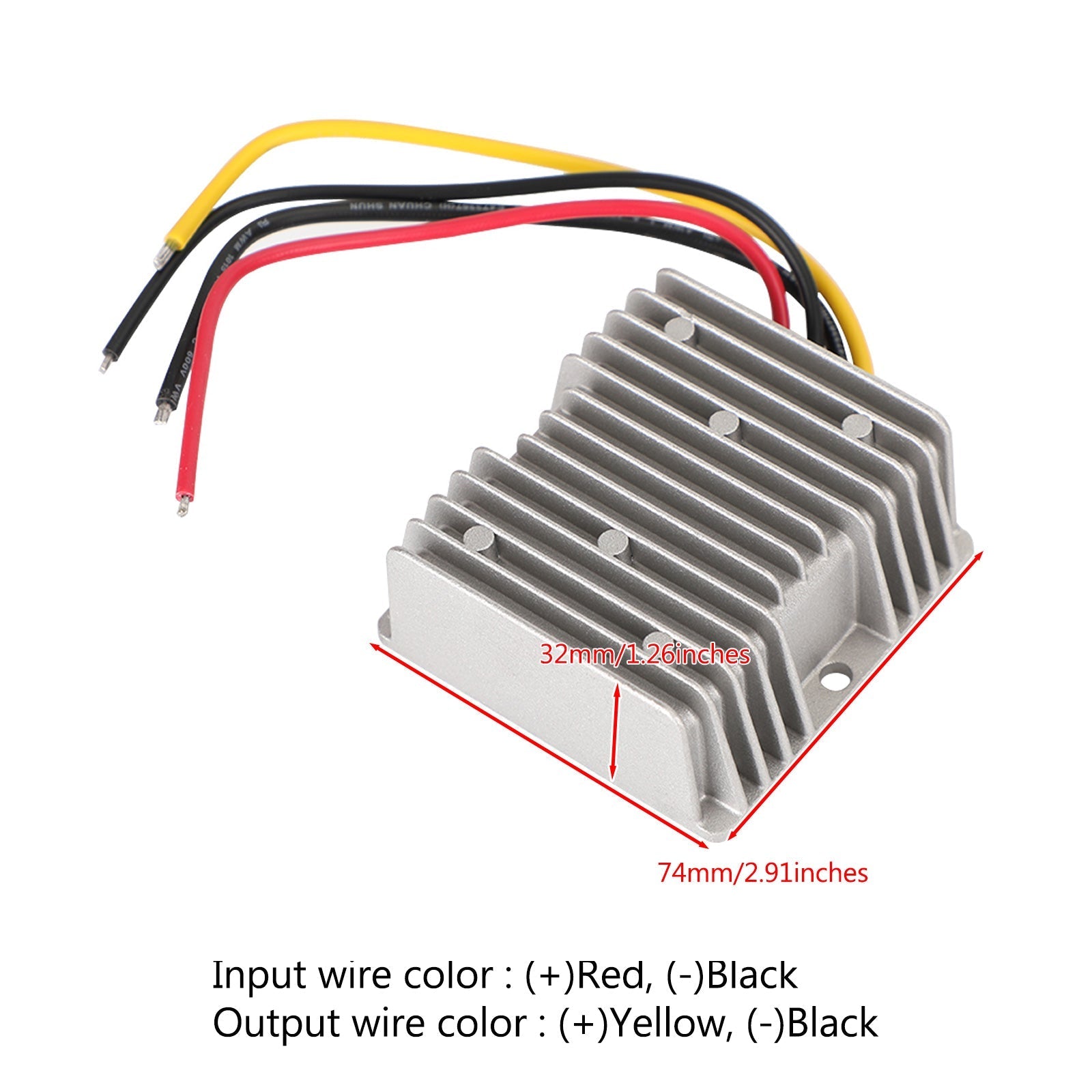 24V 15A Step Down to 13.8V DC-DC Converter Voltage Reducer Regulator 207W