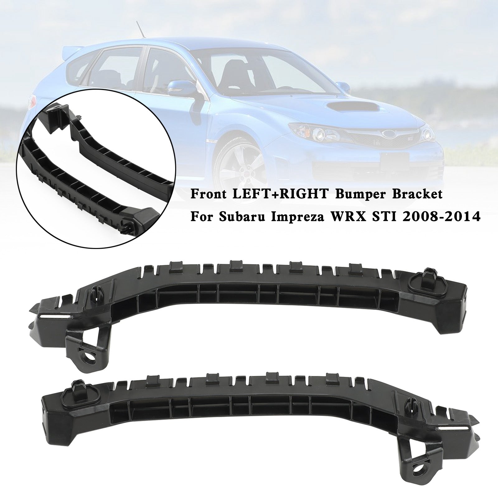 2008-2014 Subaru Impreza WRX STI Front LEFT+RIGHT Bumper Bracket 57707FG122 57707FG132
