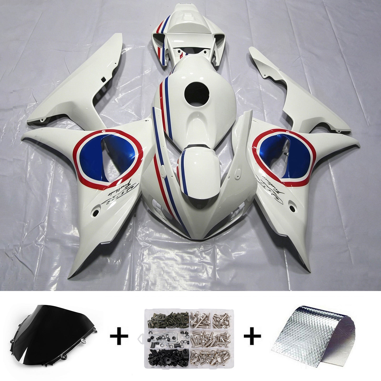 Injection Fairing Kit Bodywork Plastic ABS For Honda CBR1000RR 2006-2007