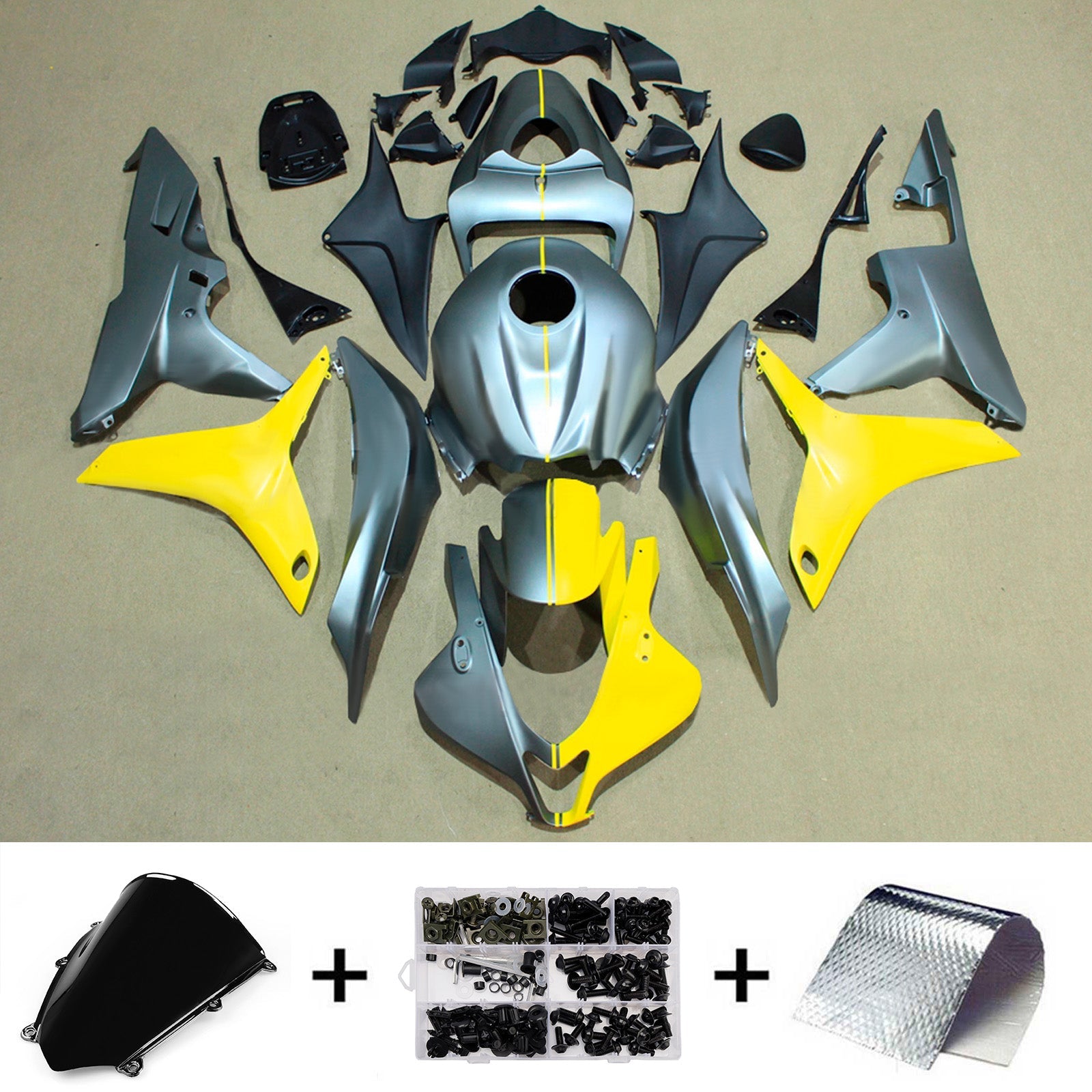 Injection Fairing Kit Bodywork Plastic ABS For Honda CBR600RR 2007-2008 F5