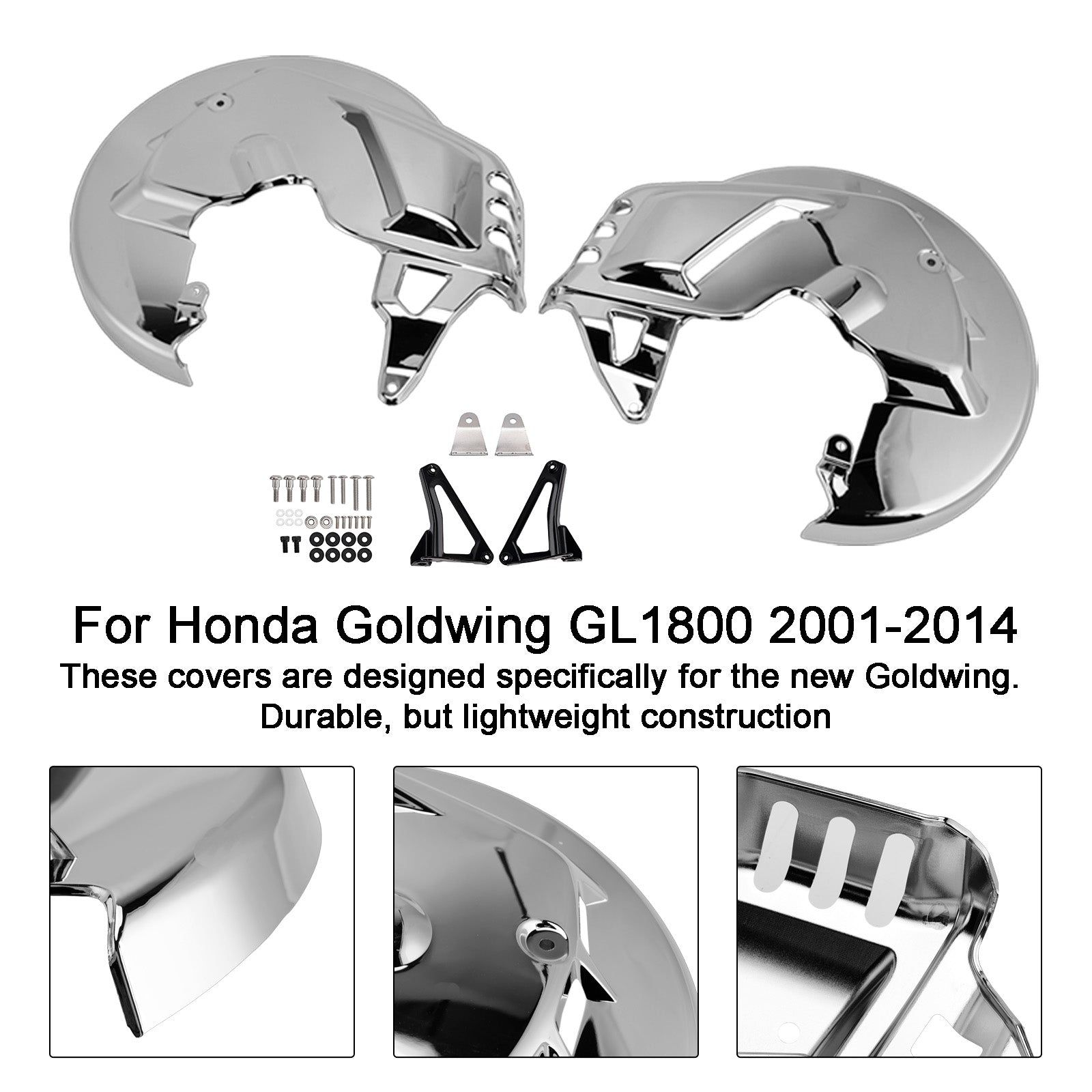 2013-2015 For Honda F6B Front Brake Disc Rotor Covers