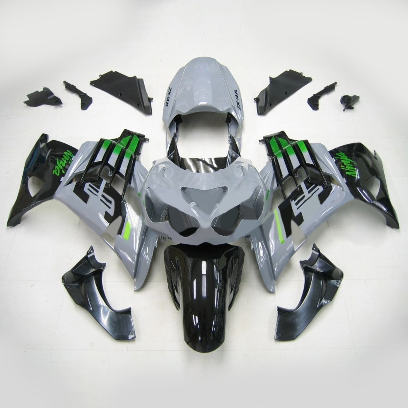 Injection Fairing Kit Bodywork fit For Kawasaki ZX14R ZZR1400 2012-2026