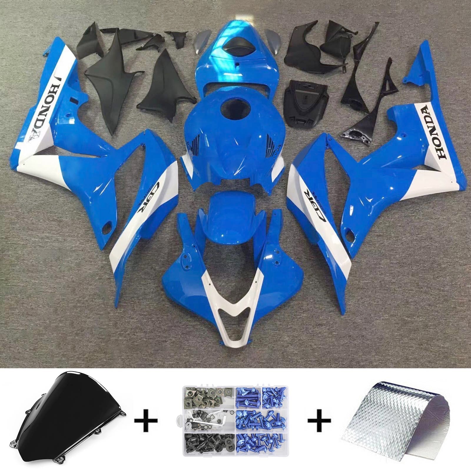 2009-2012 Honda CBR600RR F5 Fairing Kit Bodywork Plastic ABS