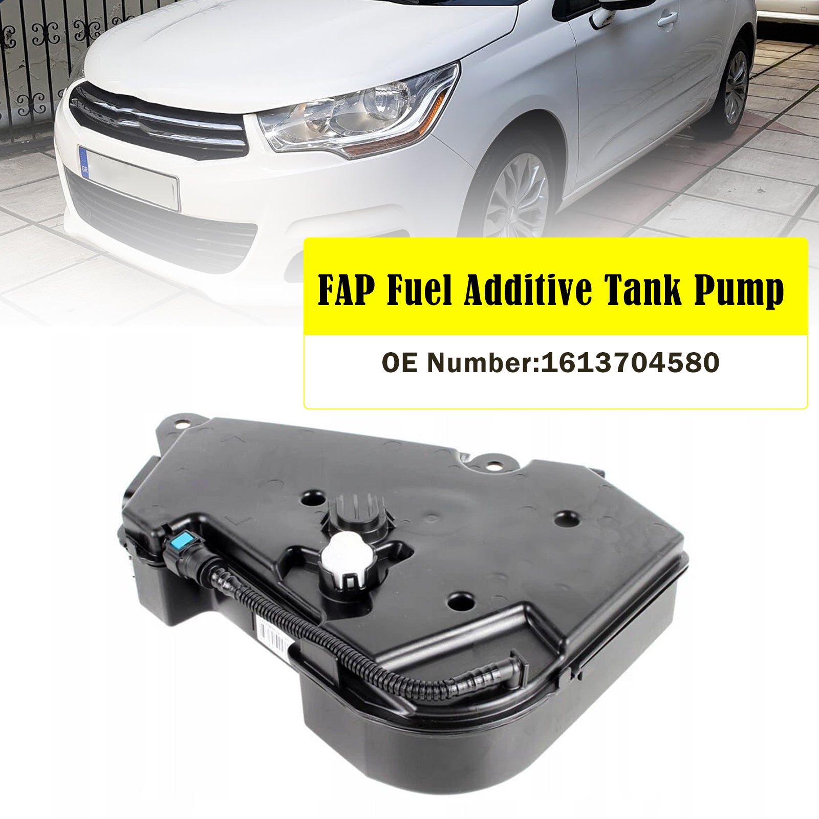 11.2004-07.2011 For CITRO?N C4 I LC_,2.0 HDi 1997 ccm,100 KW,136 PS FAP Fuel Additive Tank Pump 16 137 045 80