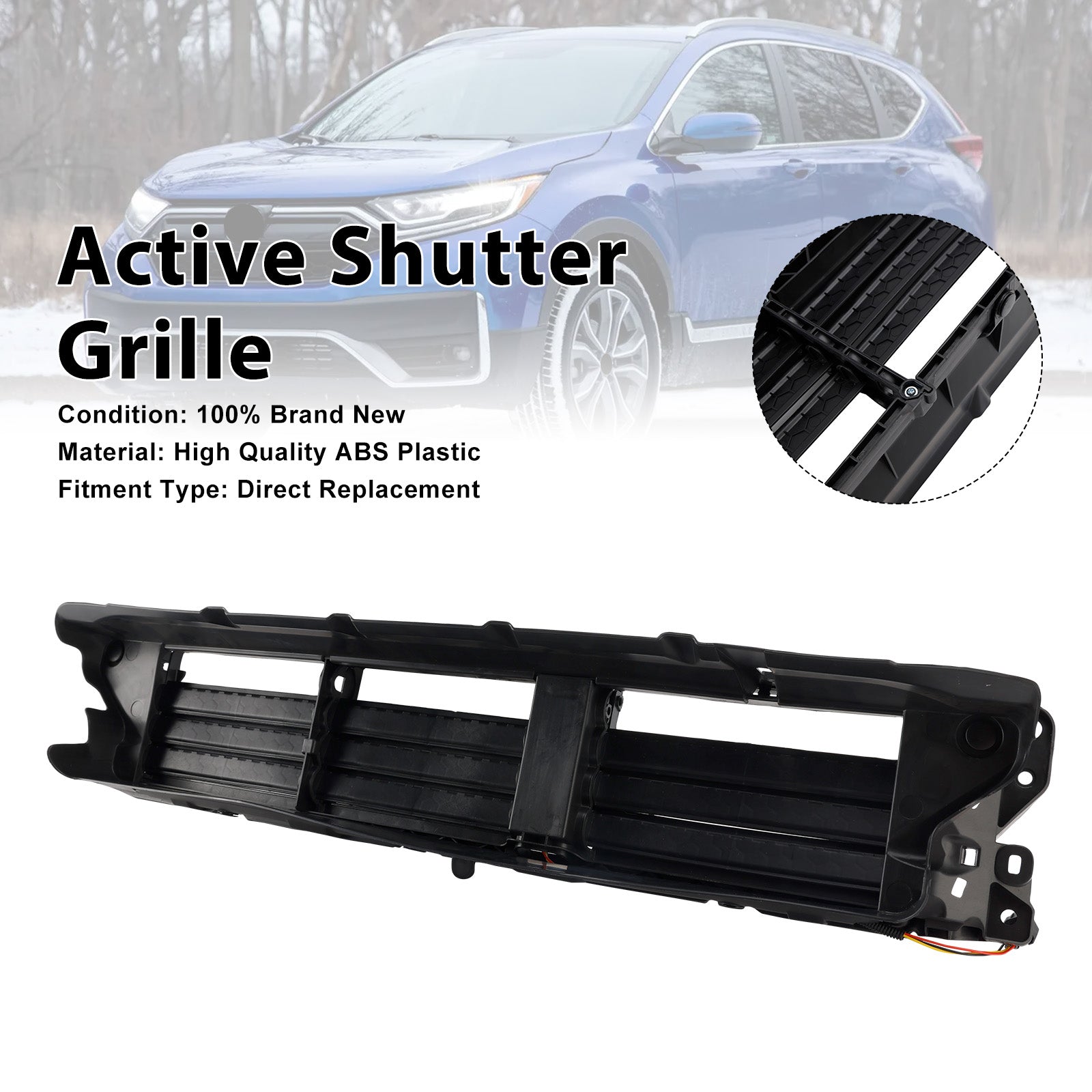 2020 For Honda CR-V Hybrid EX EX-L LX Touring Sport Lower Active Grille Shutter HO1206101
